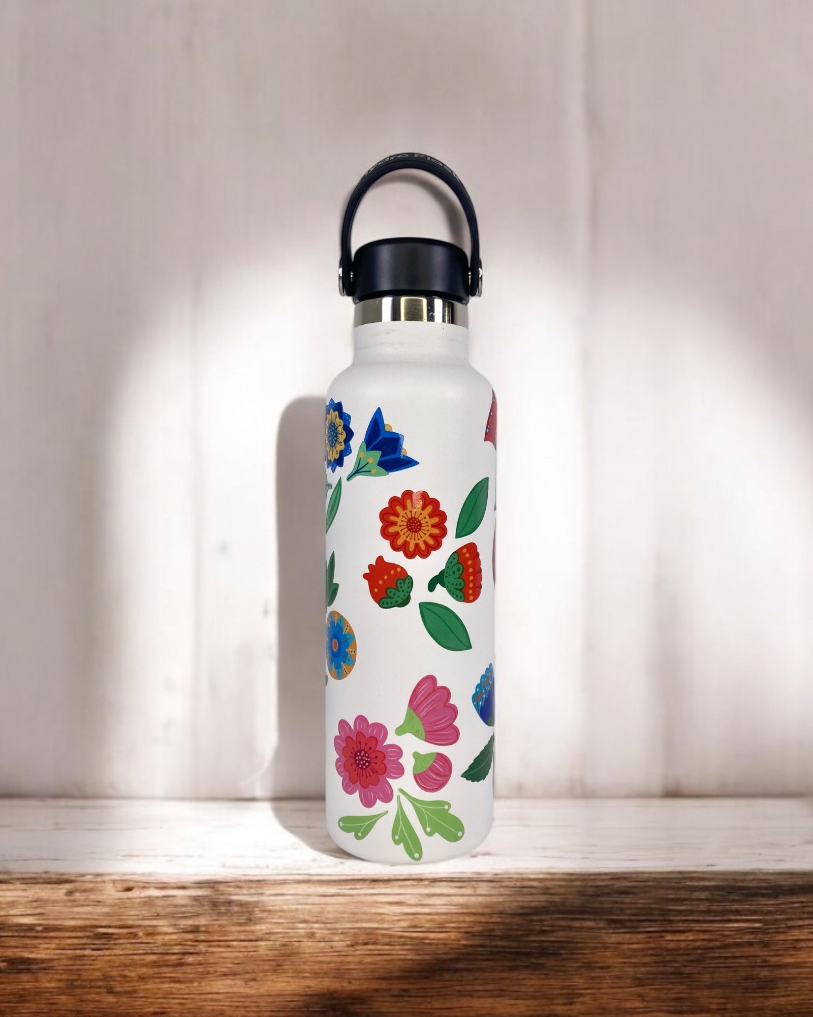 Blumen Frida Sticker spülmaschinenfest A4 mexikanische Folklore