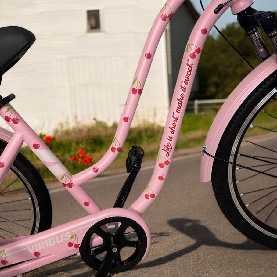 REFLECT Fahrradaufkleber Kirschen