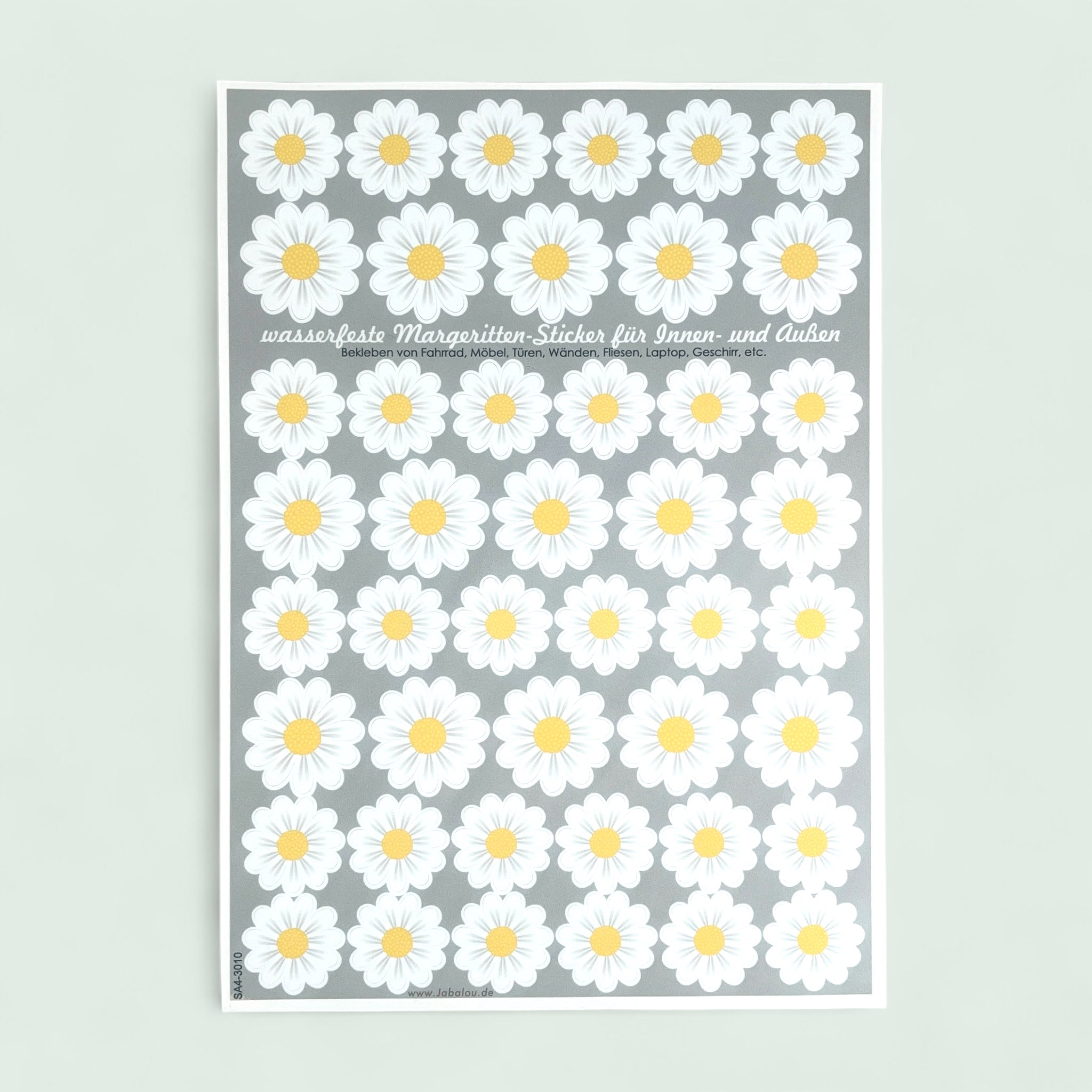 Sticker Margeriten wasserfeste Sticker