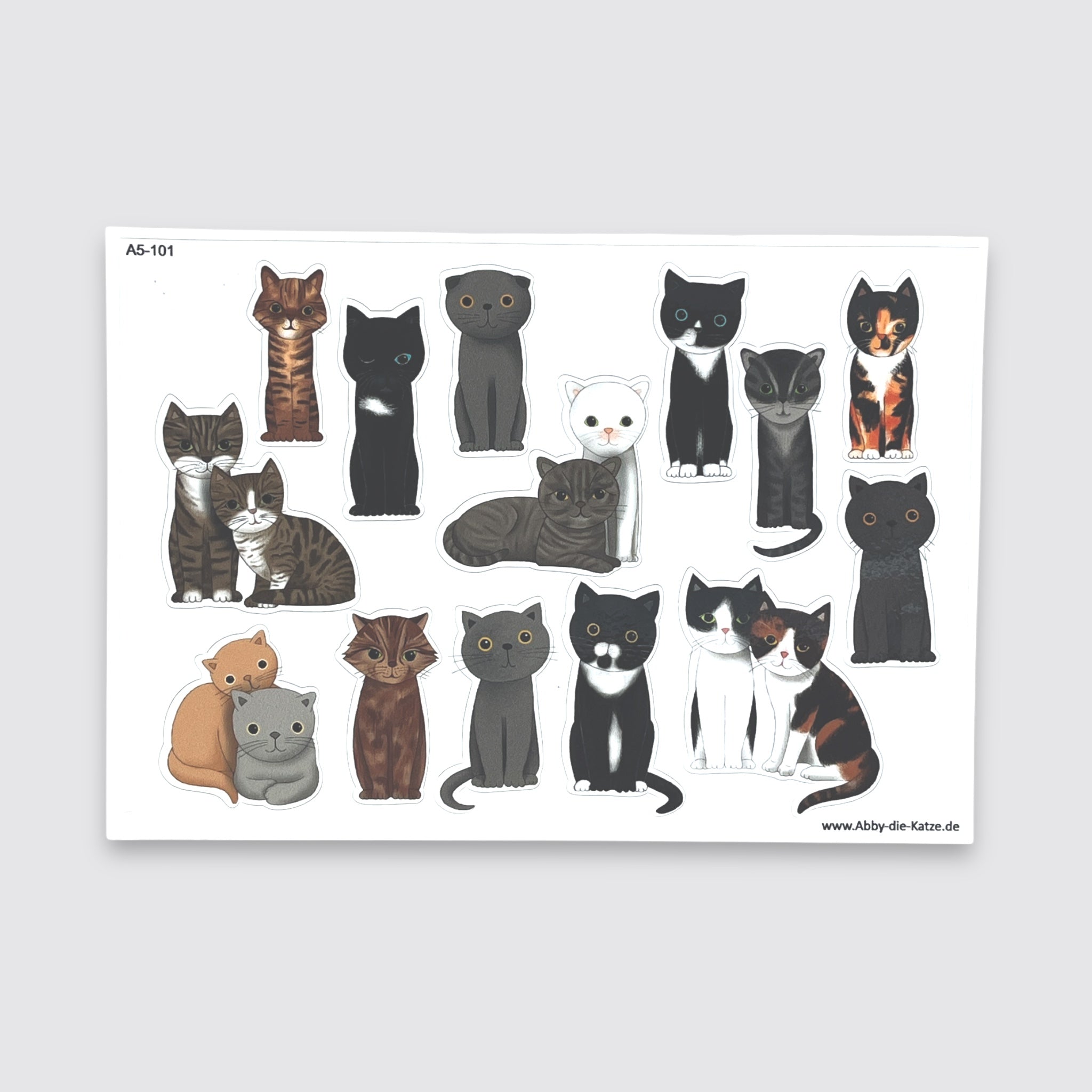 Sticker wasserfest Abby and friends