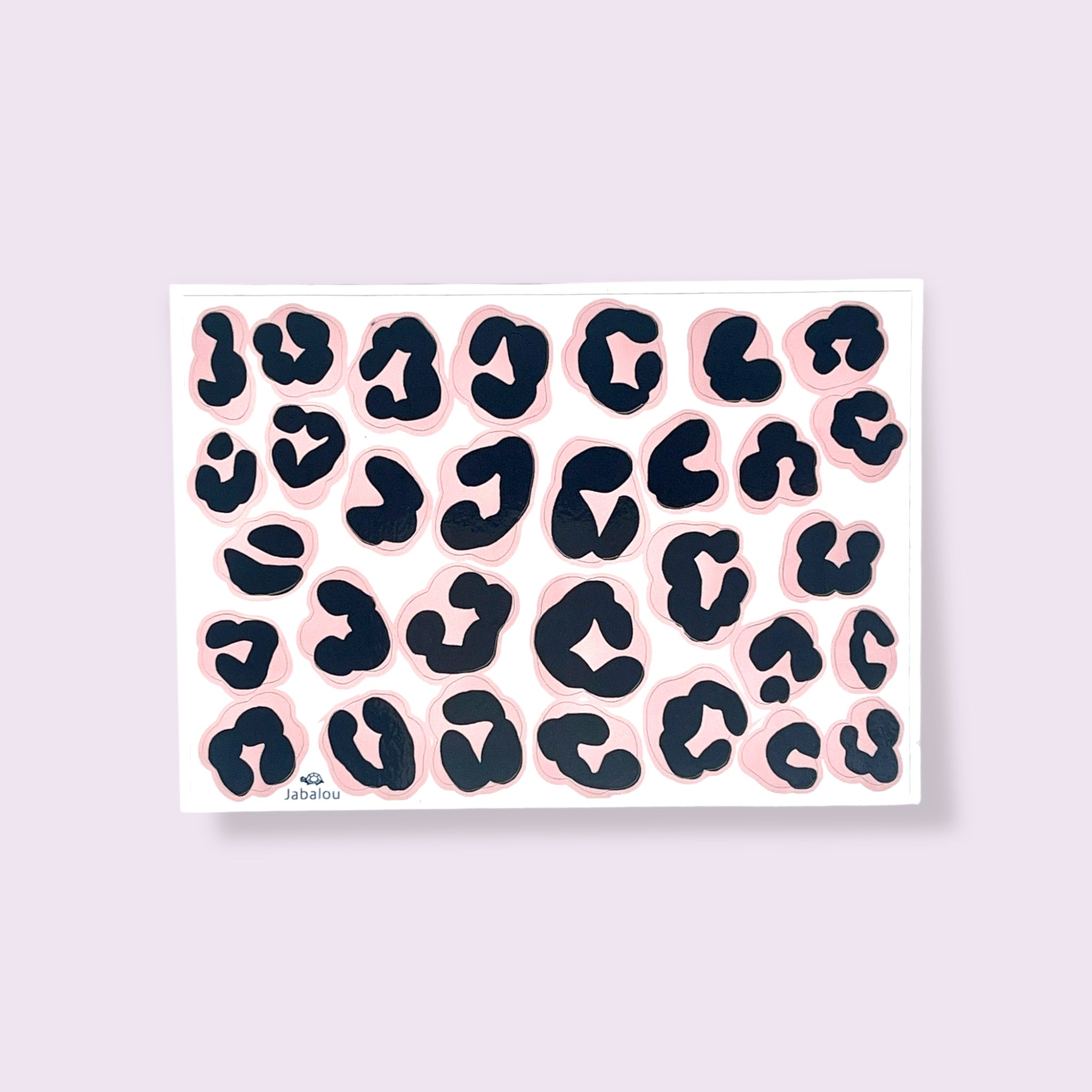 Sticker A6 Animal Print spülmaschinenfest