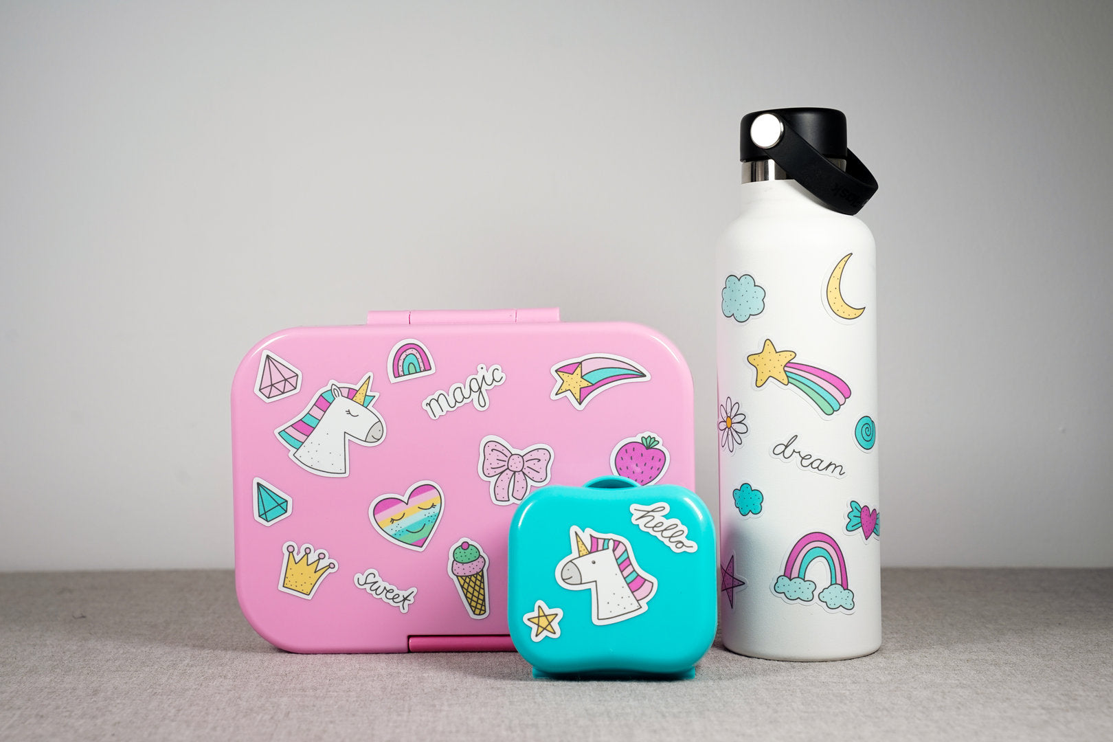 Sticker wasserfest Einhorn