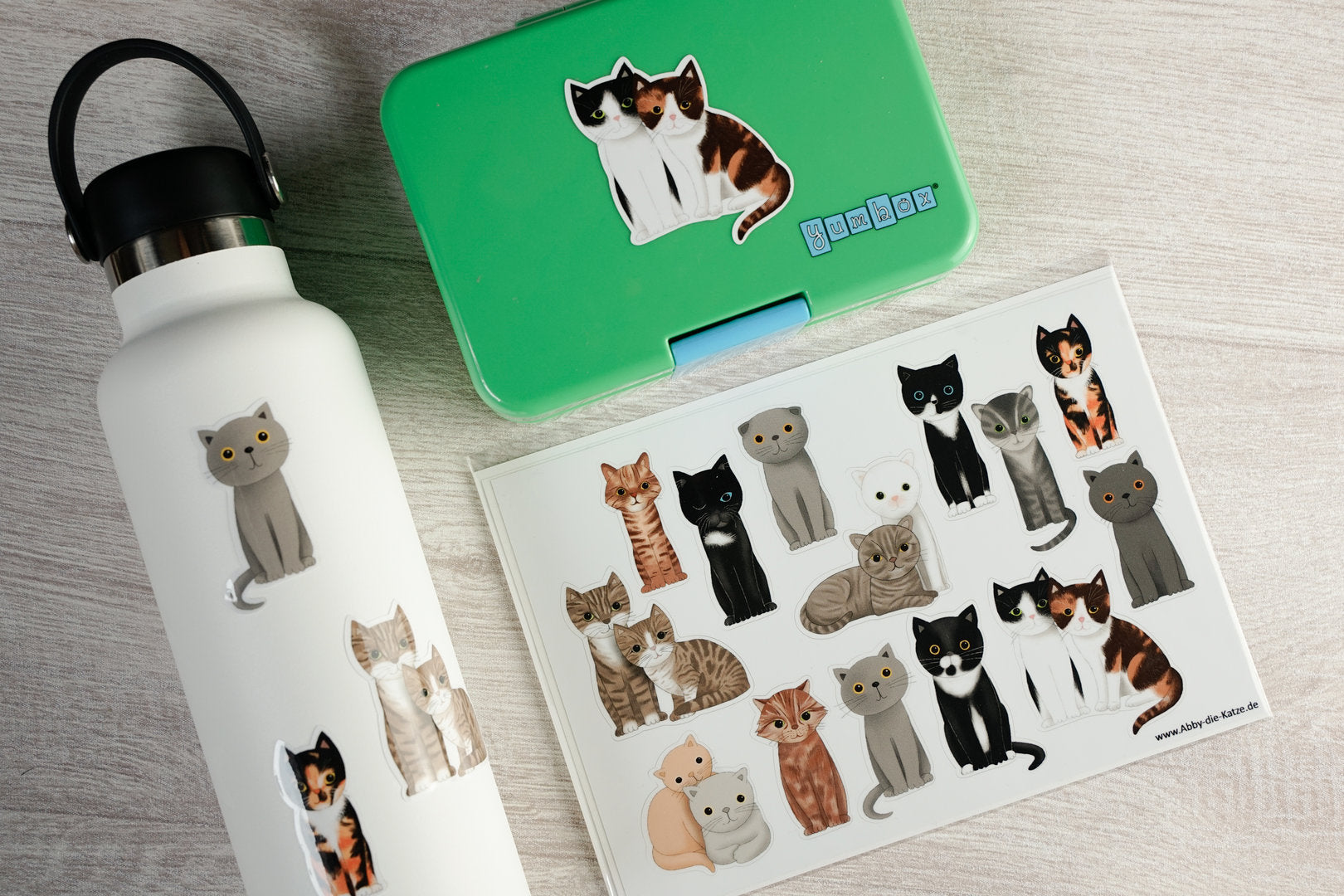 Sticker wasserfest Abby and friends