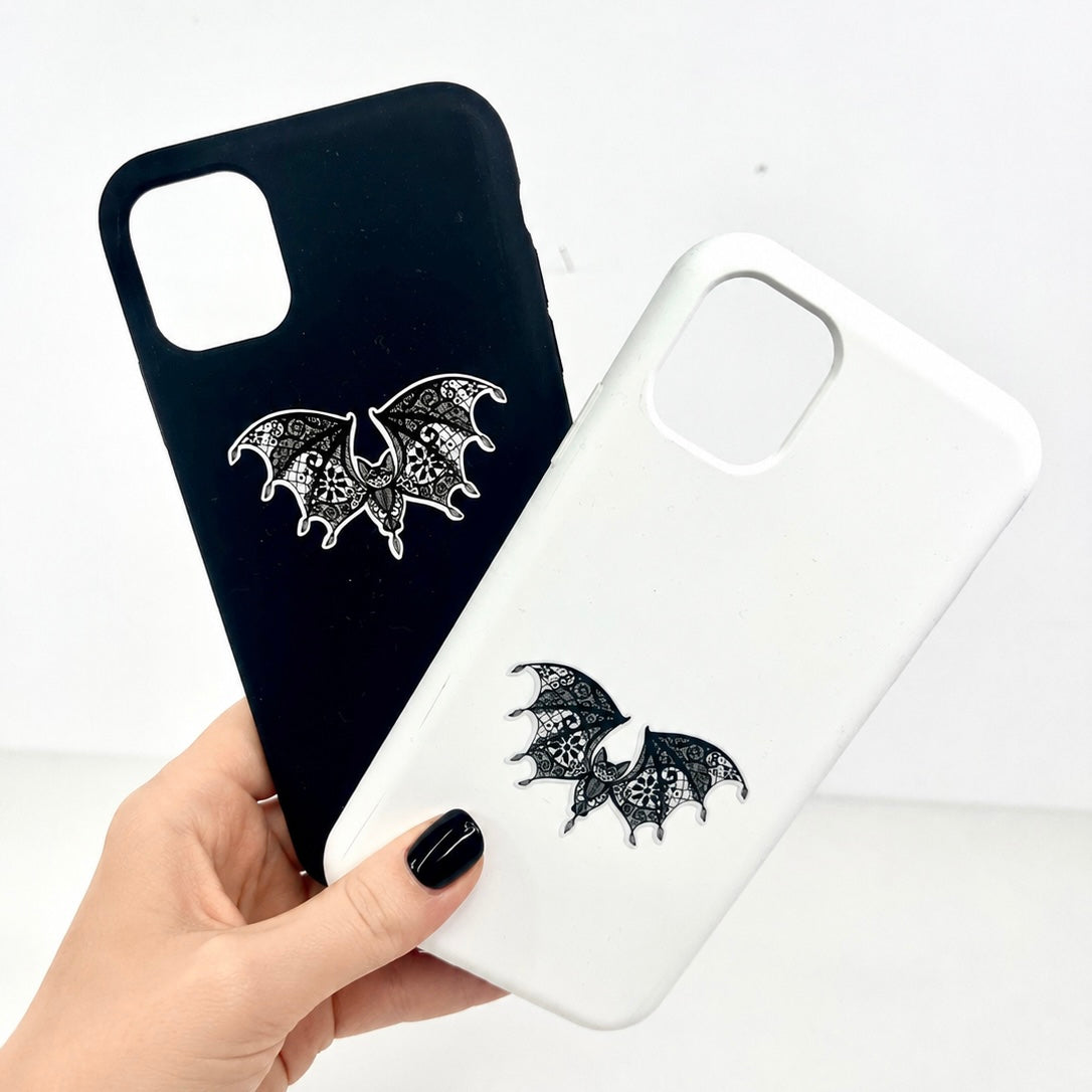 Fledermaus Sticker – Gothic für Laptop und Büro