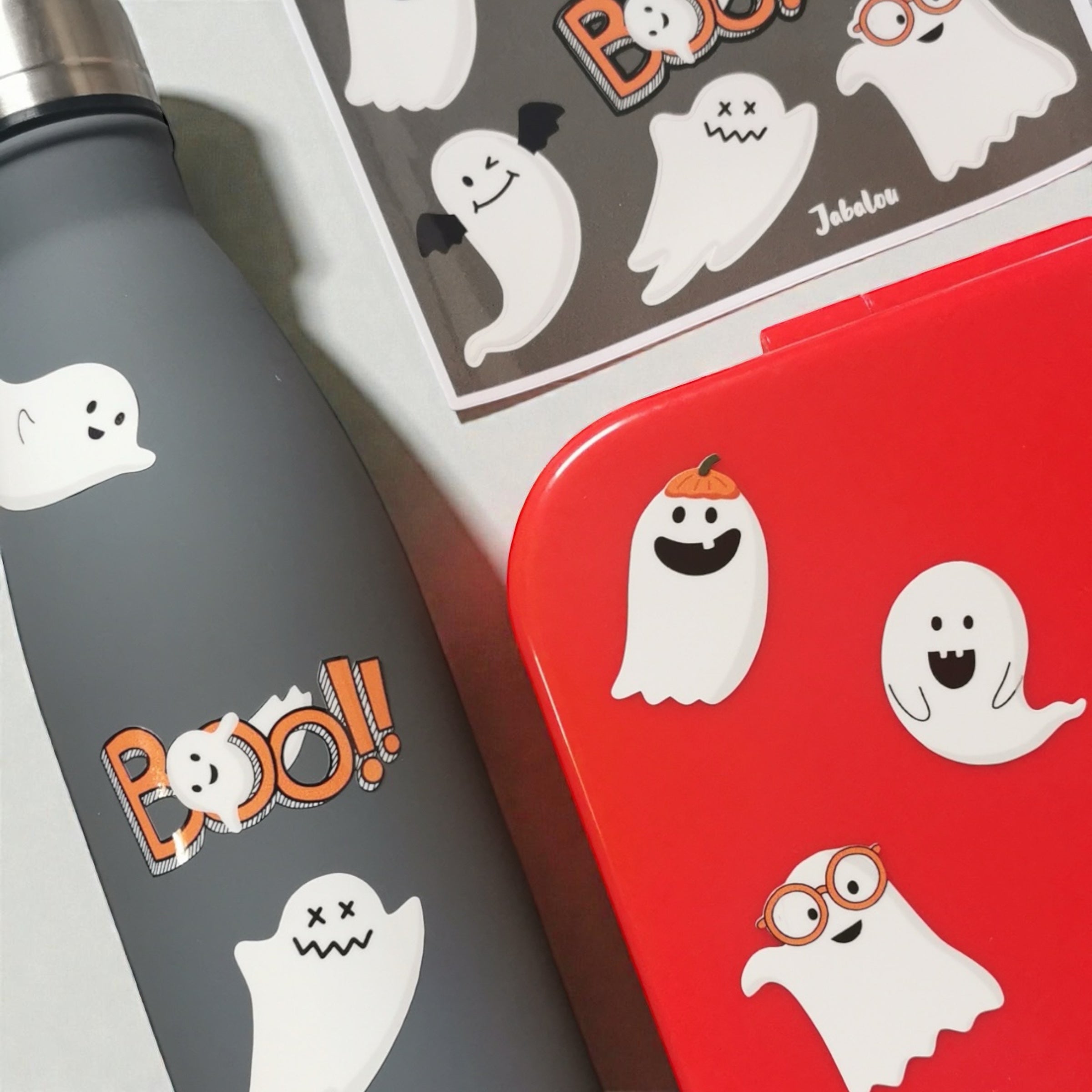 Halloween wasserfest Aufkleber - Gespenster wasserfest Sticker