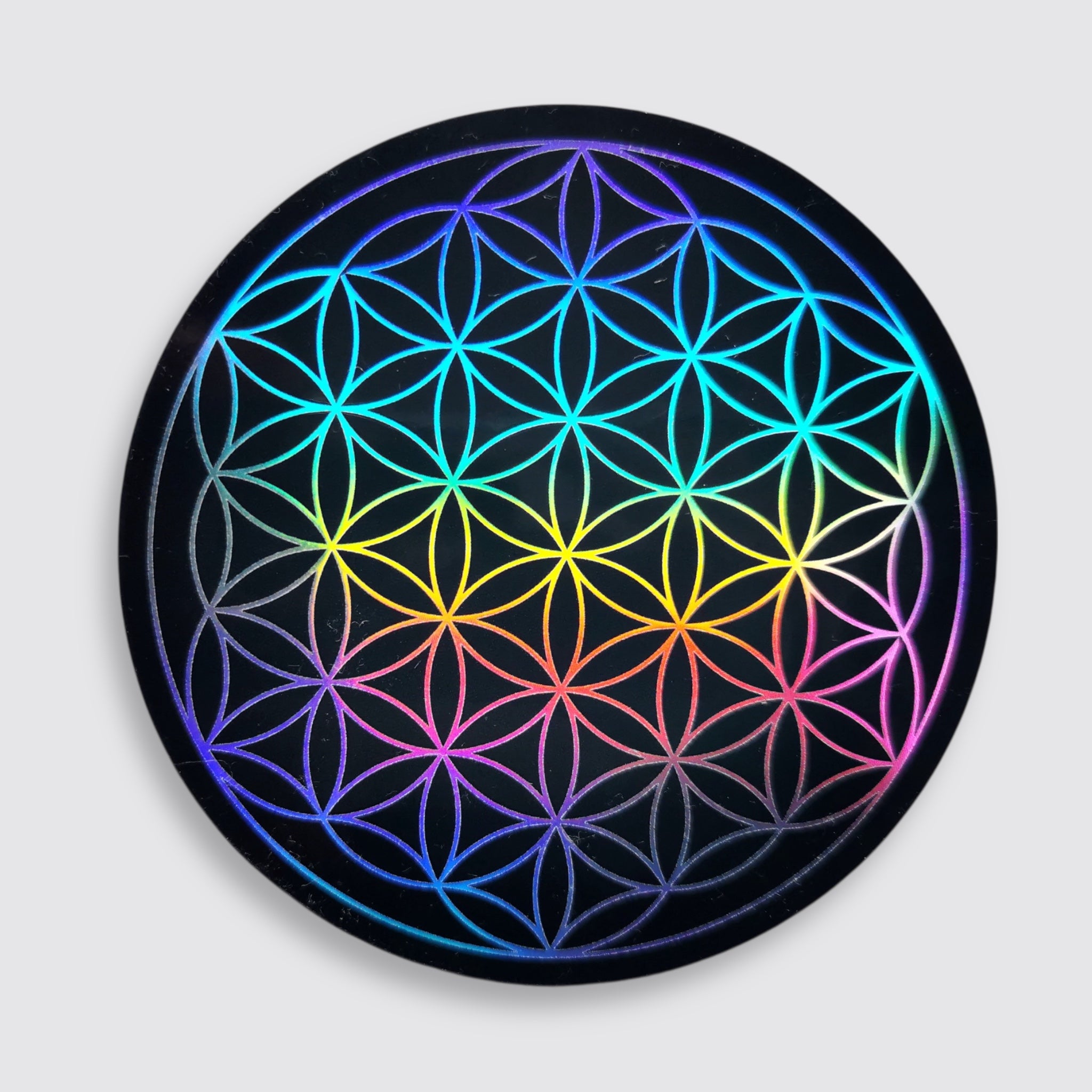 Holographic Blume des Lebens Sticker