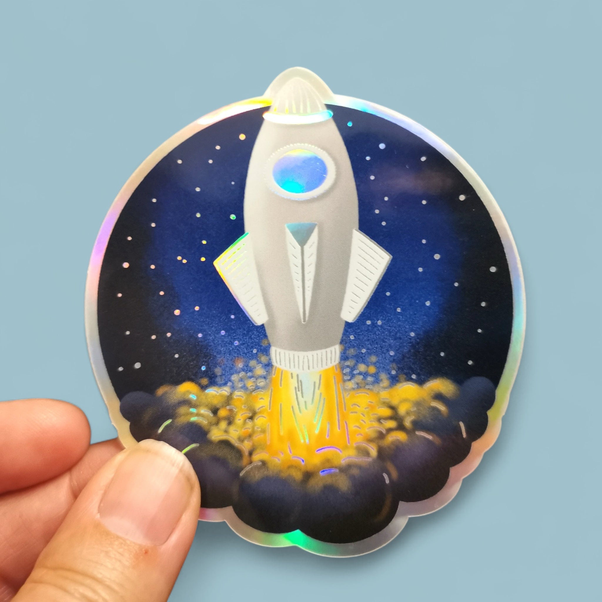 Holographic Space Sticker wasserfest