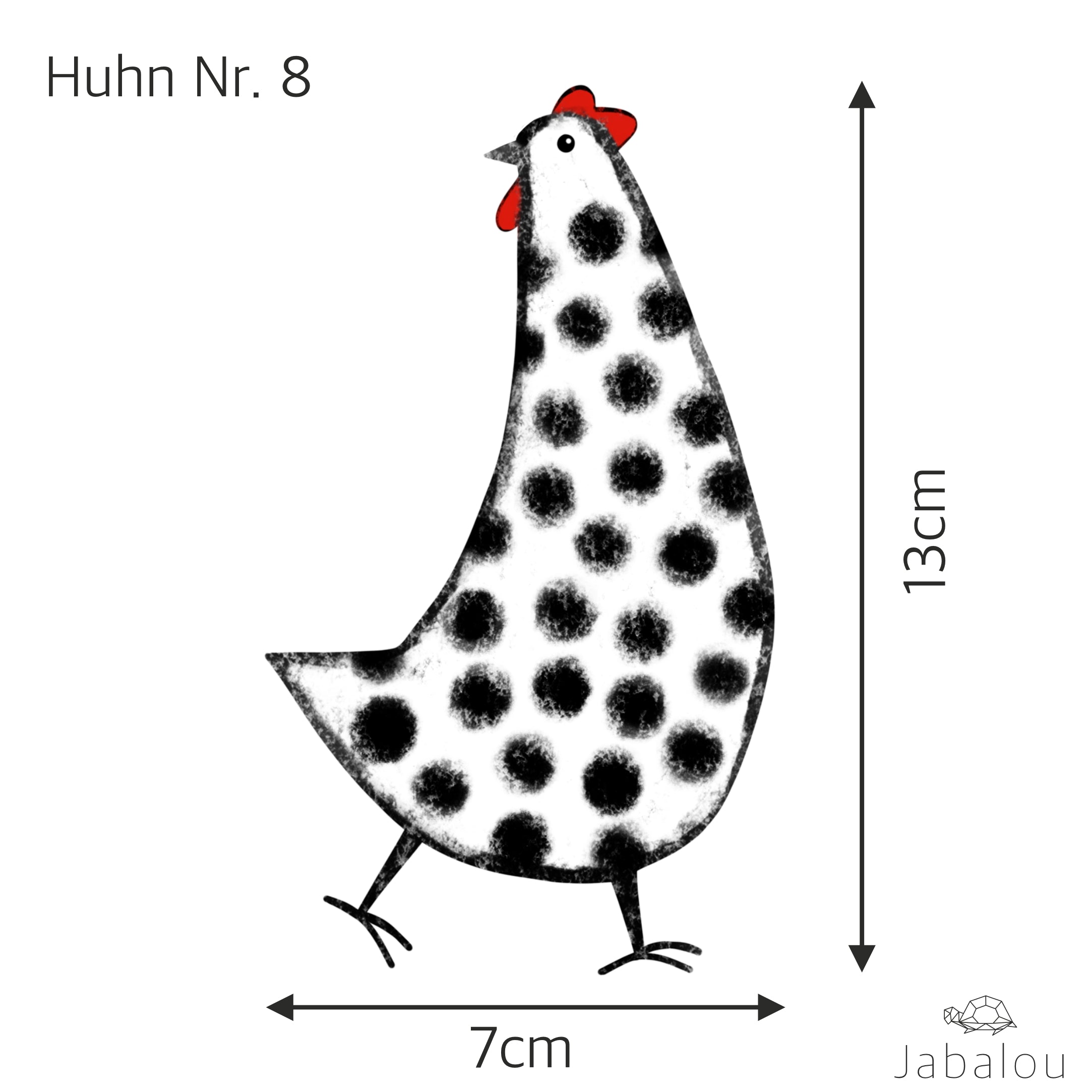 🐔 Lustige Hühner Fensterbilder – Oster Deko Aufkleber (Einzeln wählbar)
