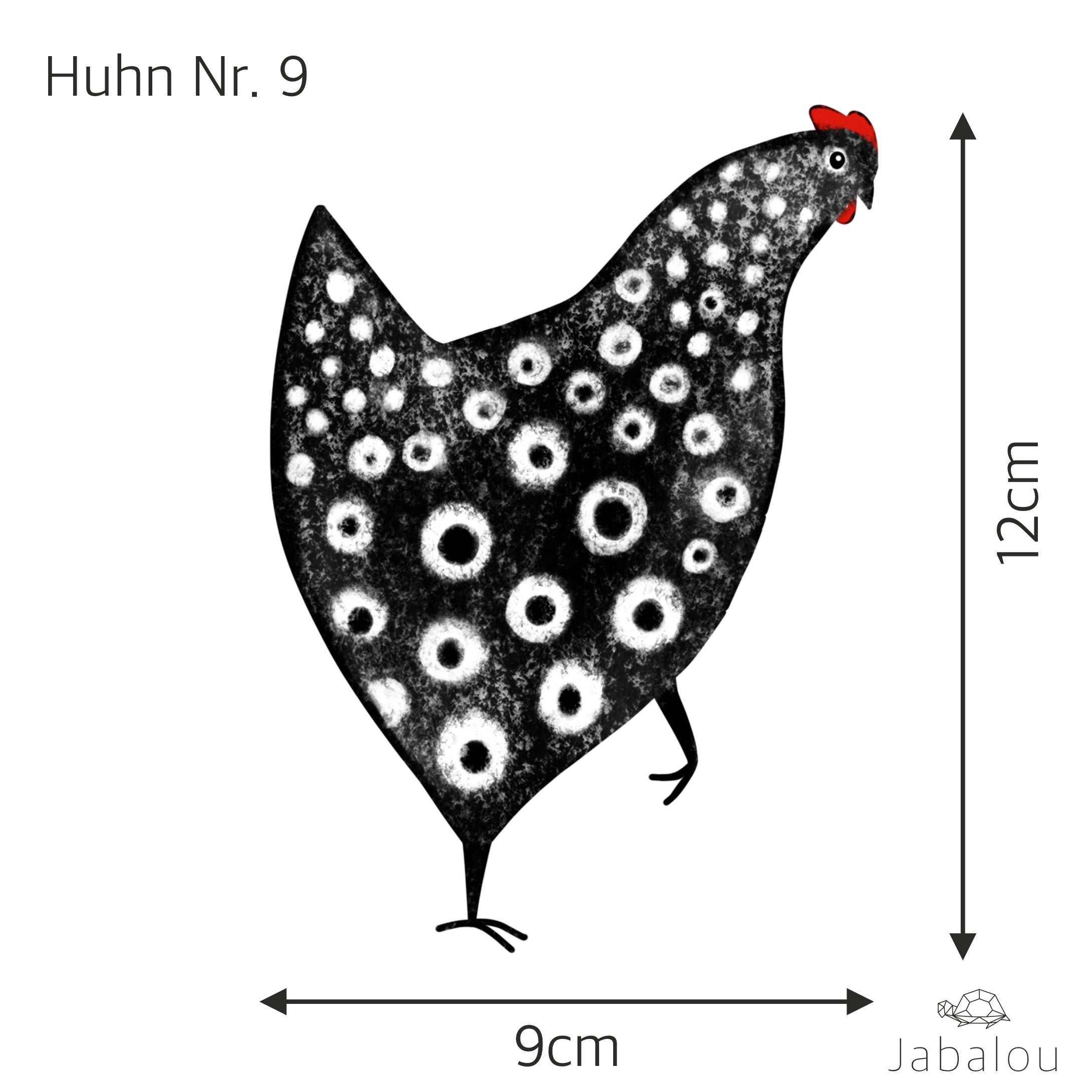 🐔 Lustige Hühner Fensterbilder – Oster Deko Aufkleber (Einzeln wählbar)