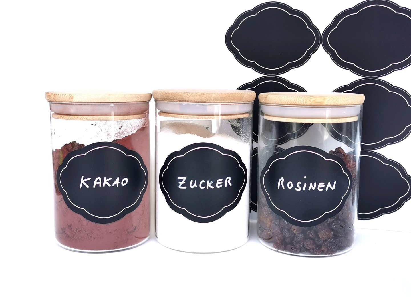 Tafeletiketten Frame groß Küchenetiketten