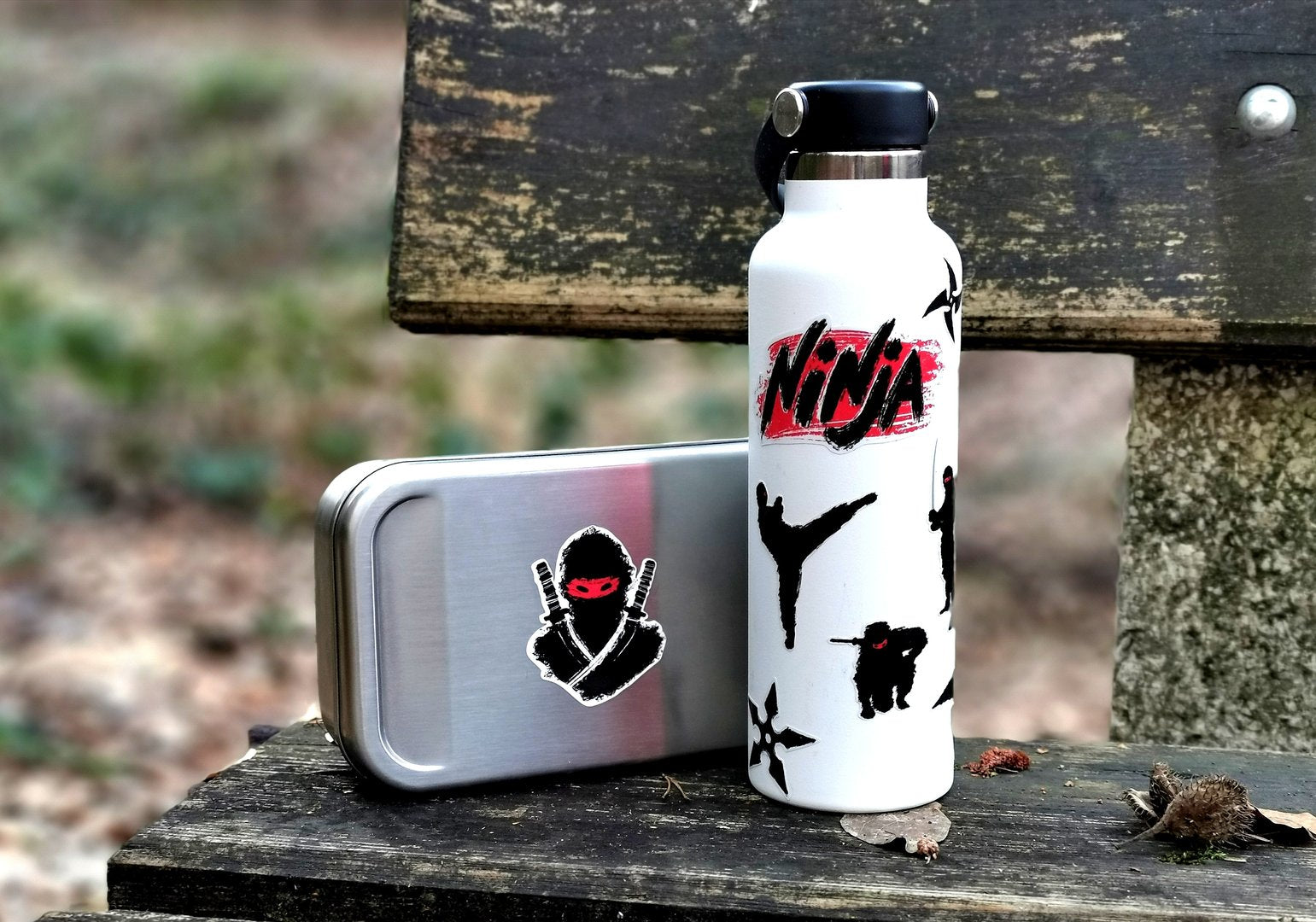 Ninja Sticker wasser- und spülmaschinenfest