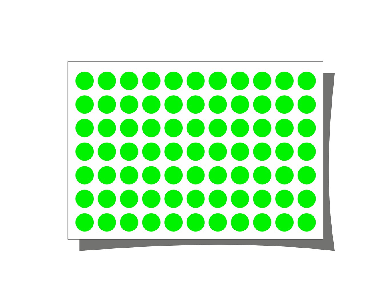 NEON Sticker Confetti spülmaschinenfest