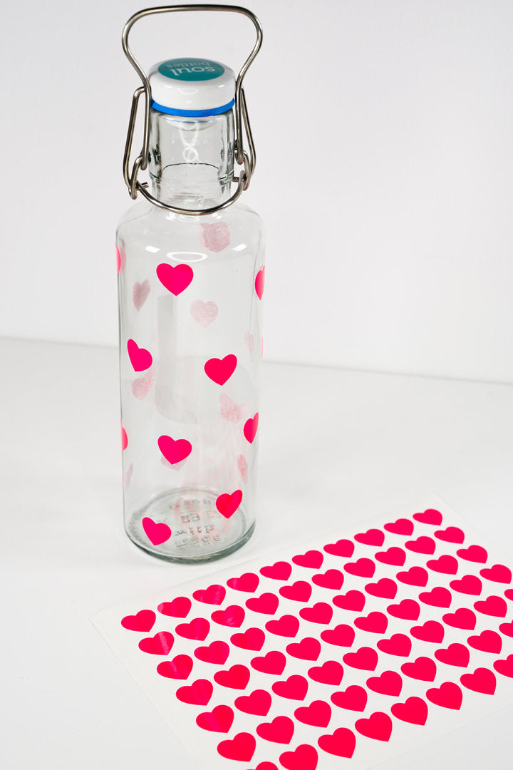 NEON Sticker Herzen waterproof