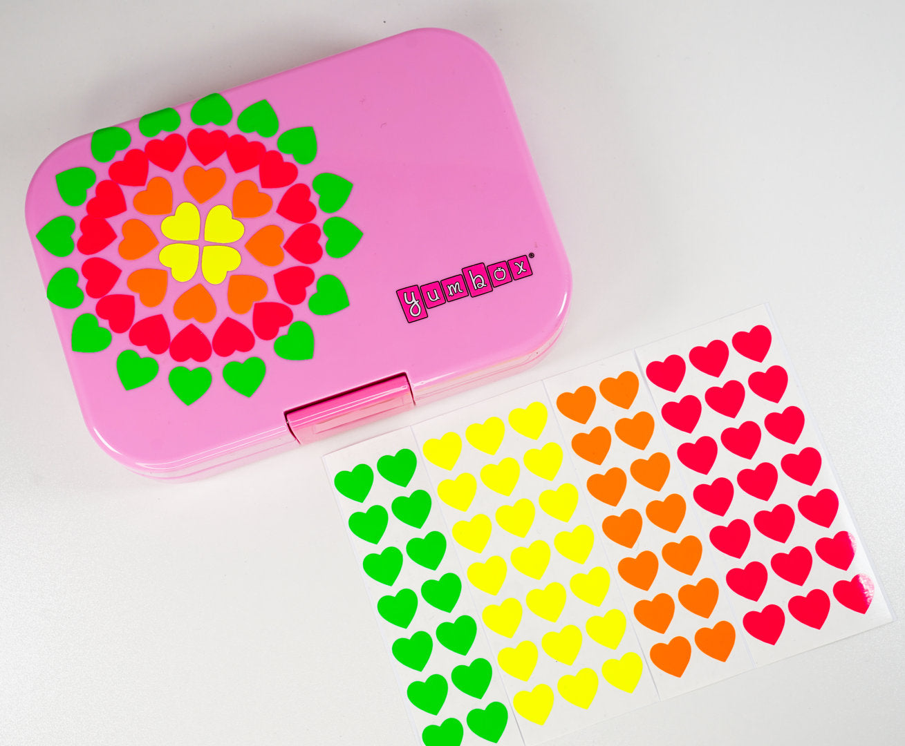 NEON Sticker Herzen waterproof