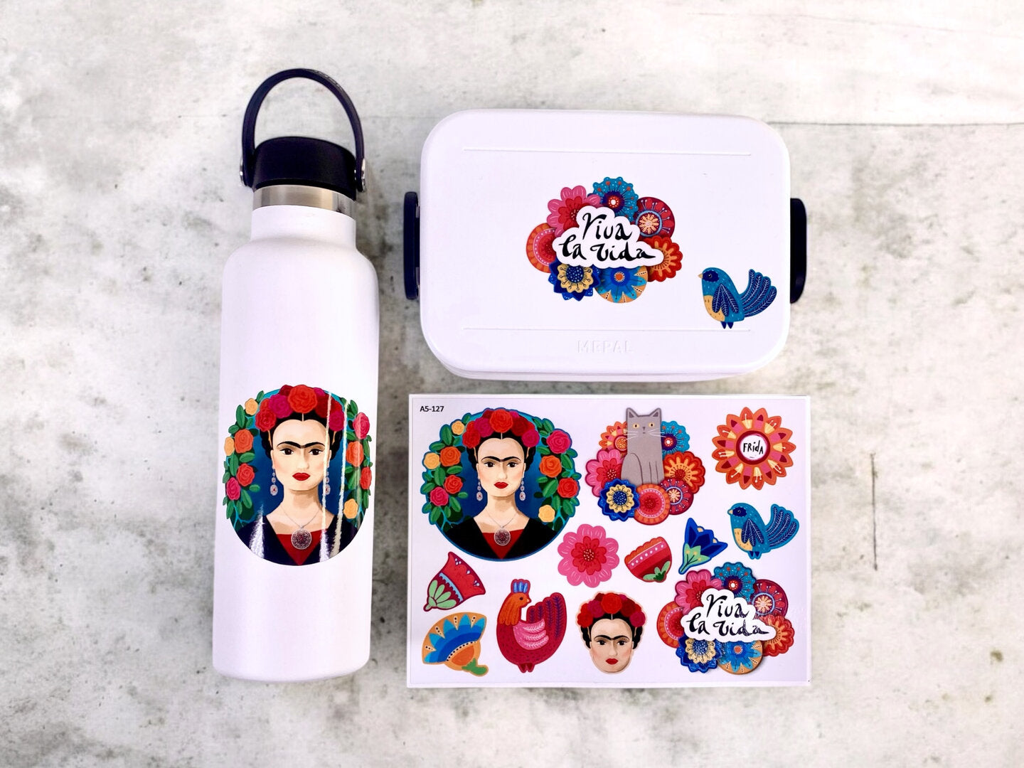 Frida Kahlo Laptop Sticker