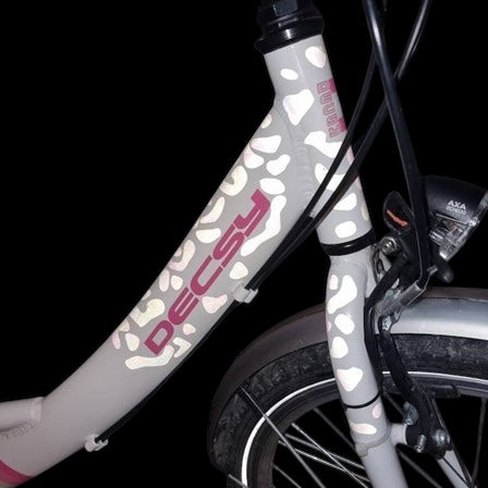 REFLECT Fahrradaufkleber Animal Print Pastell