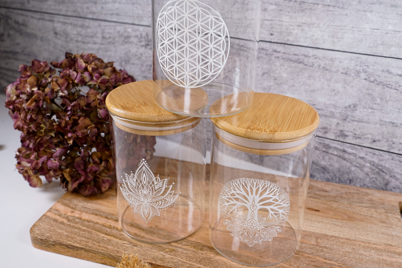 Rub on Sticker A4 3er Set Lotus