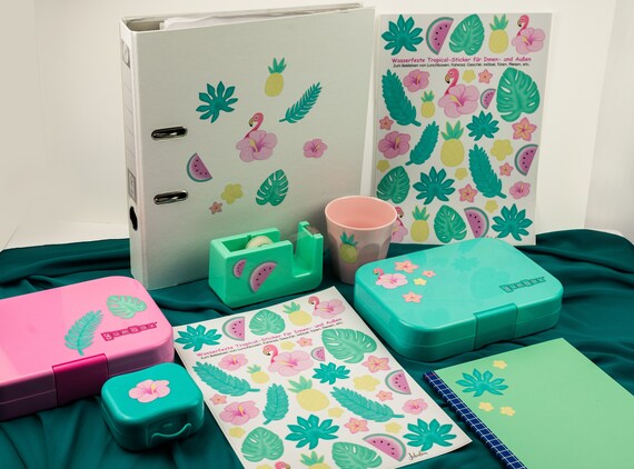 Sticker Tropical wasserfeste Aufkleber