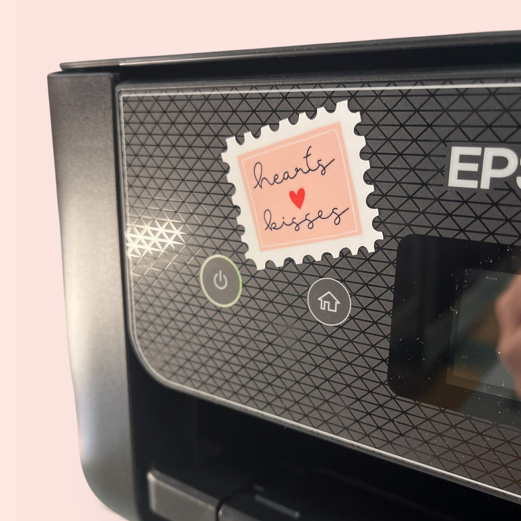 A6 Love Stickerbogen – Valentinstag Herzen & Küsse | Wasserfeste Aufkleber