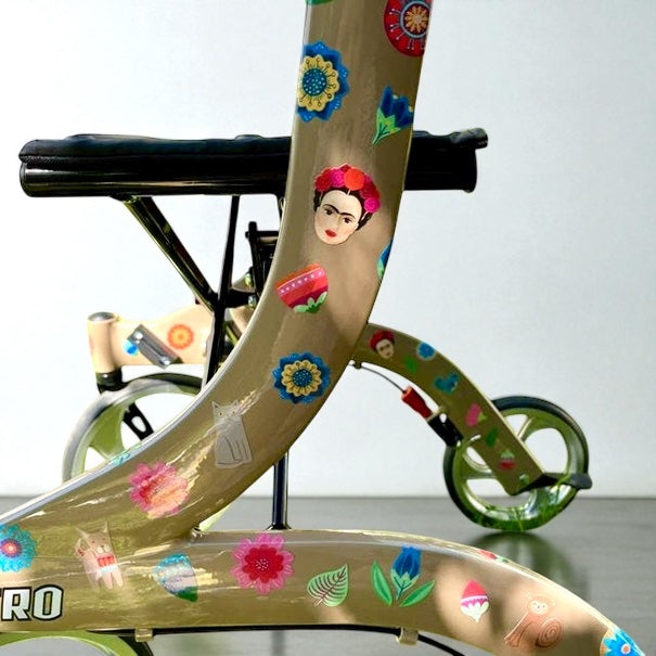 Frida Kahlo Stickerbogen A4