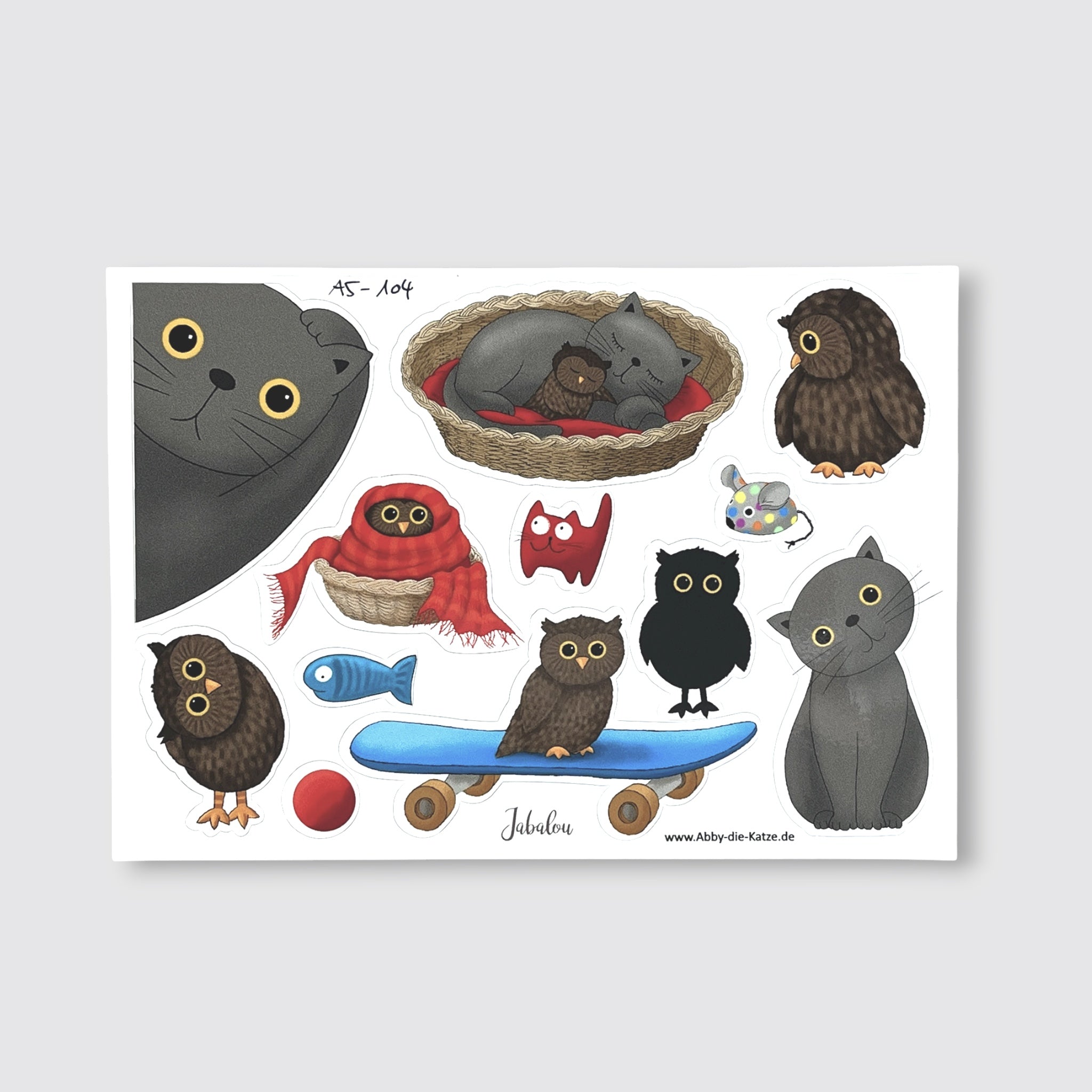 Sticker wasserfest Abby und Pauline