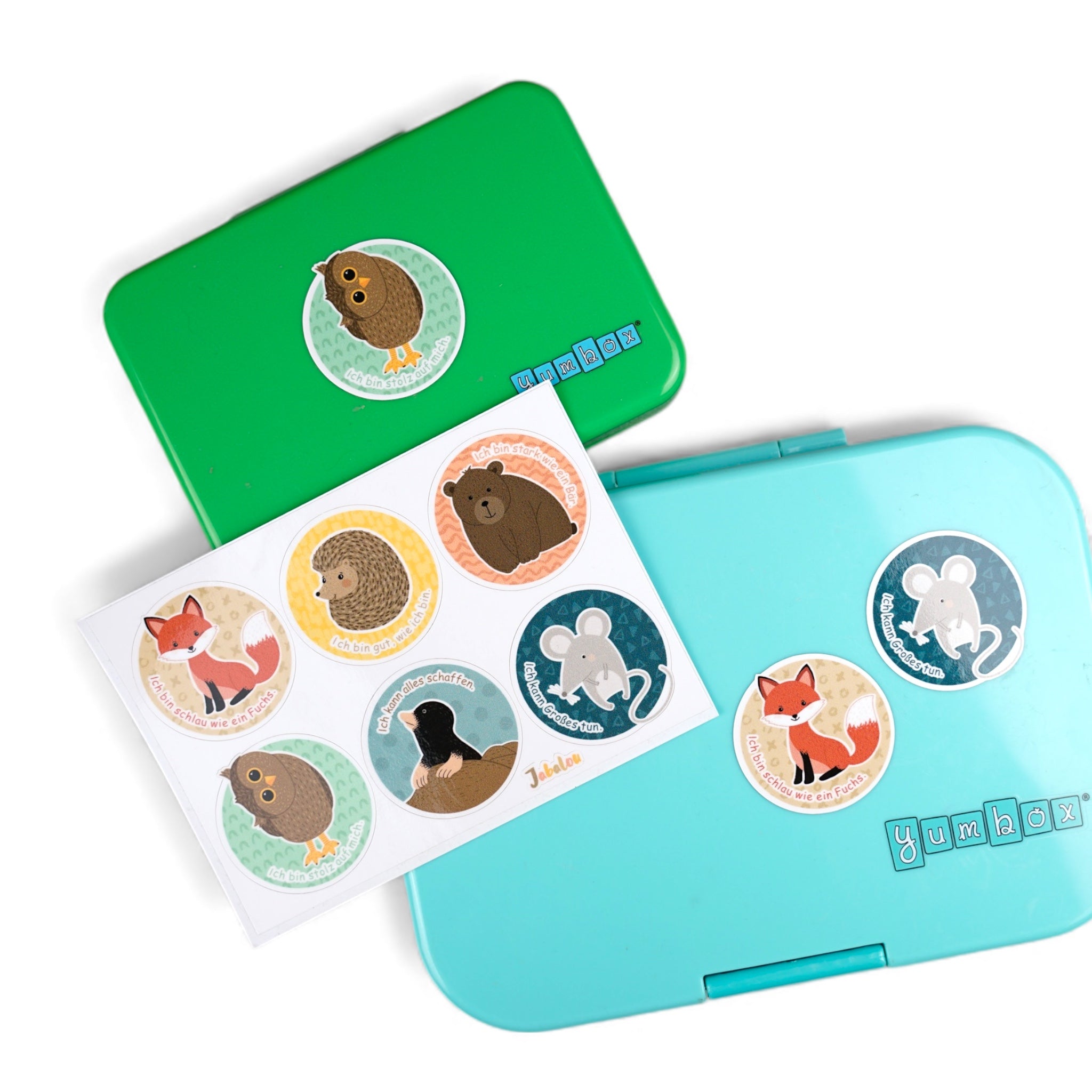 Affirmation Mutmach Aufkleber wasserfest Sticker