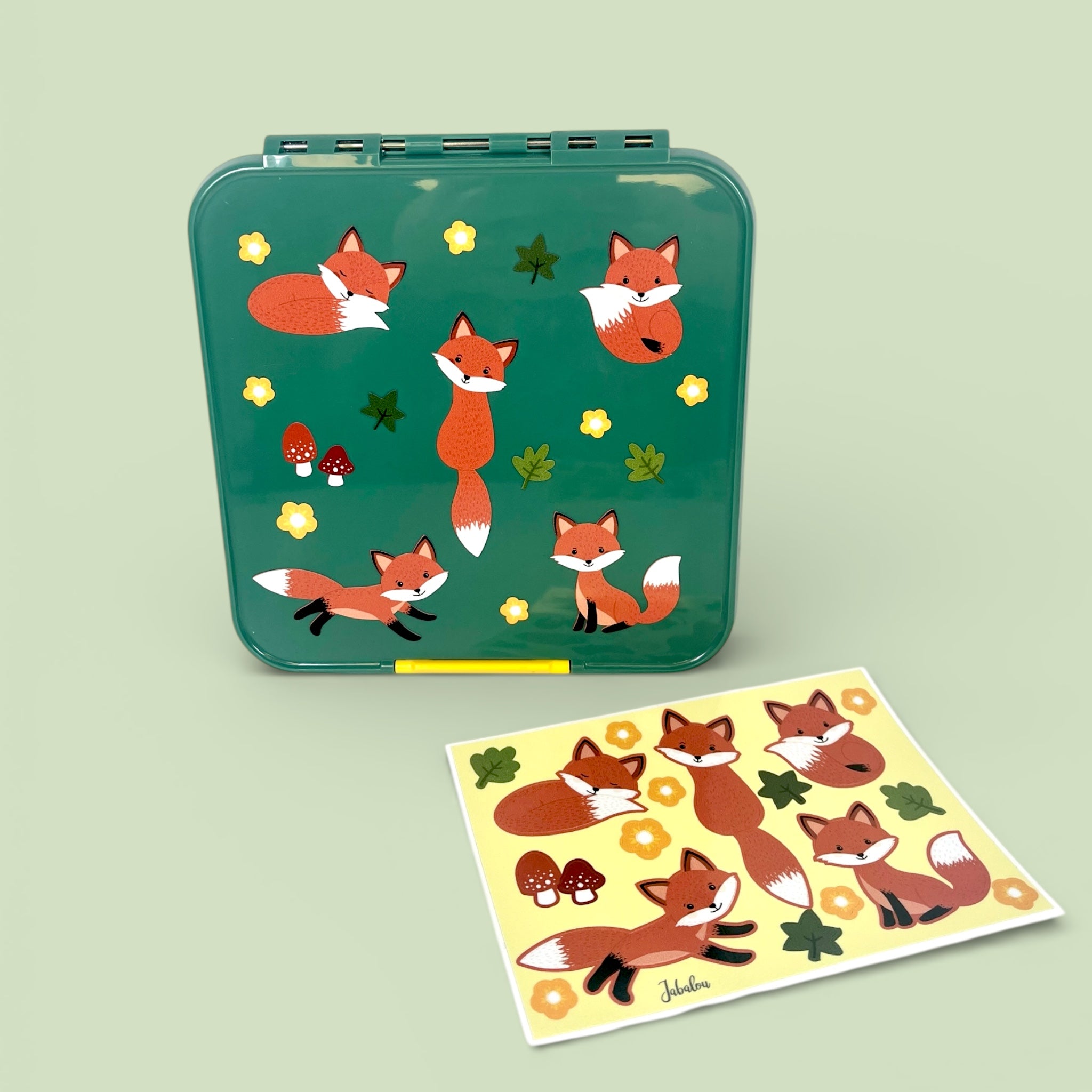 Sticker Füchse spülmaschinenfest A6