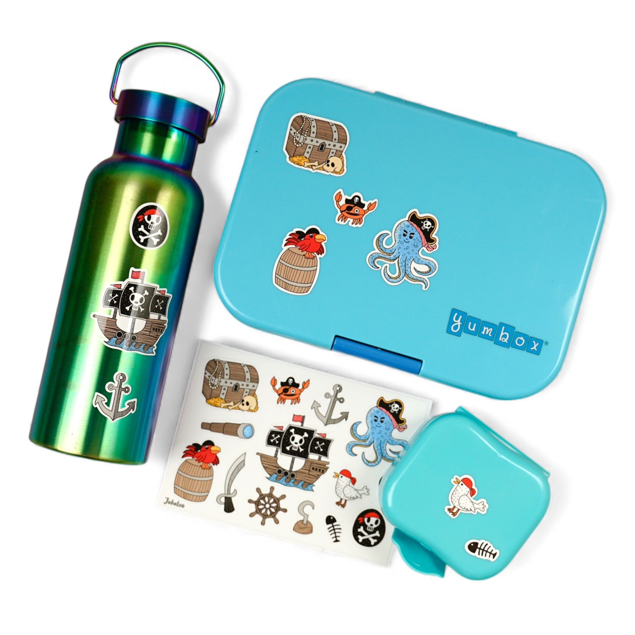 Piraten Aufkleber wasserfest Sticker