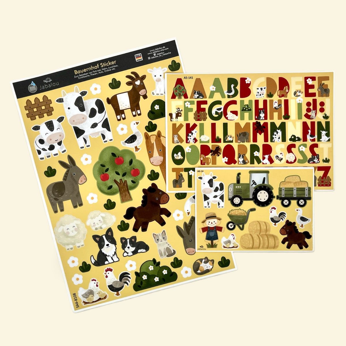 Set Bauernhof Sticker