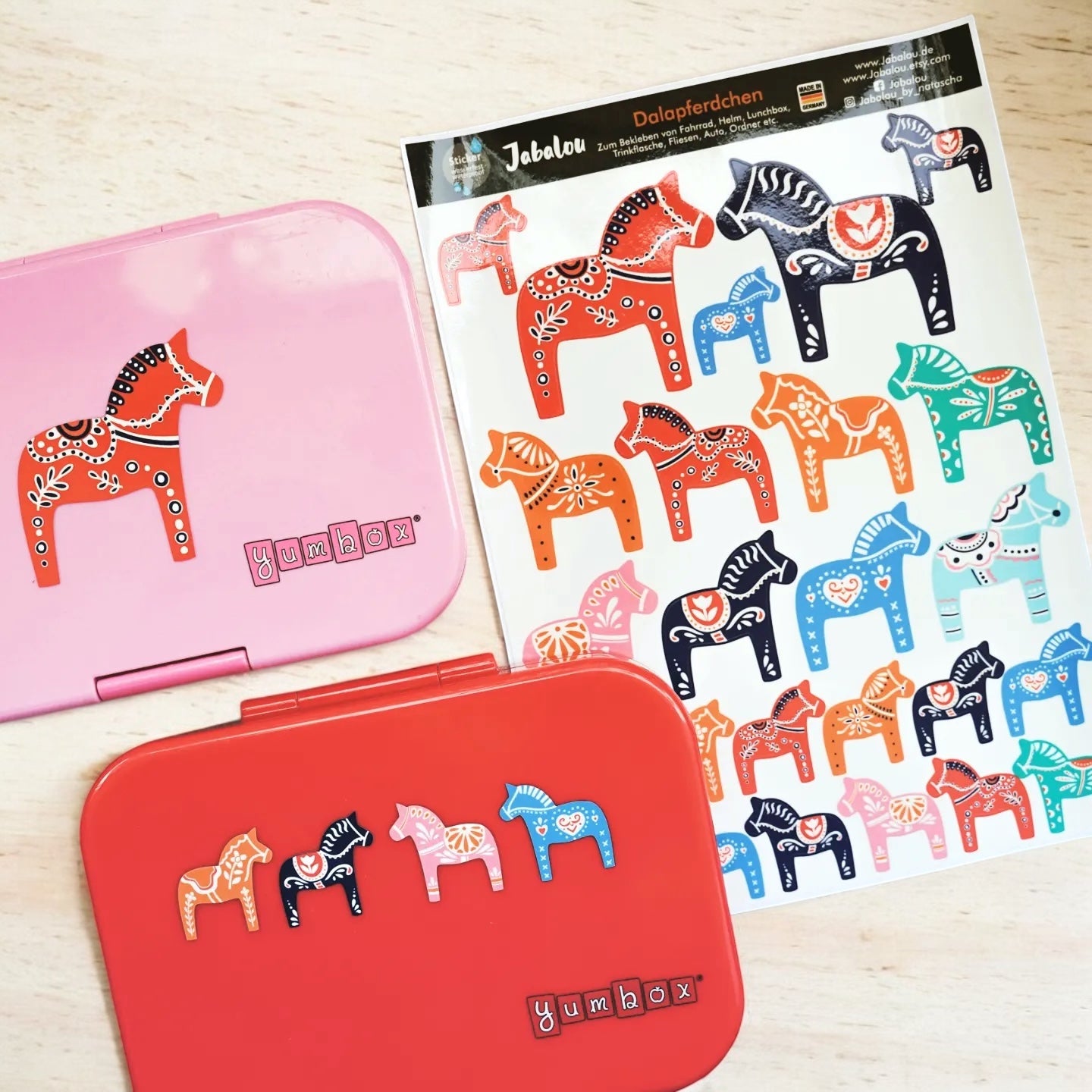 Sticker wasserfest Dala Dalapferd