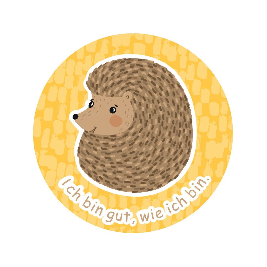 Affirmation Mutmach Aufkleber wasserfest Sticker