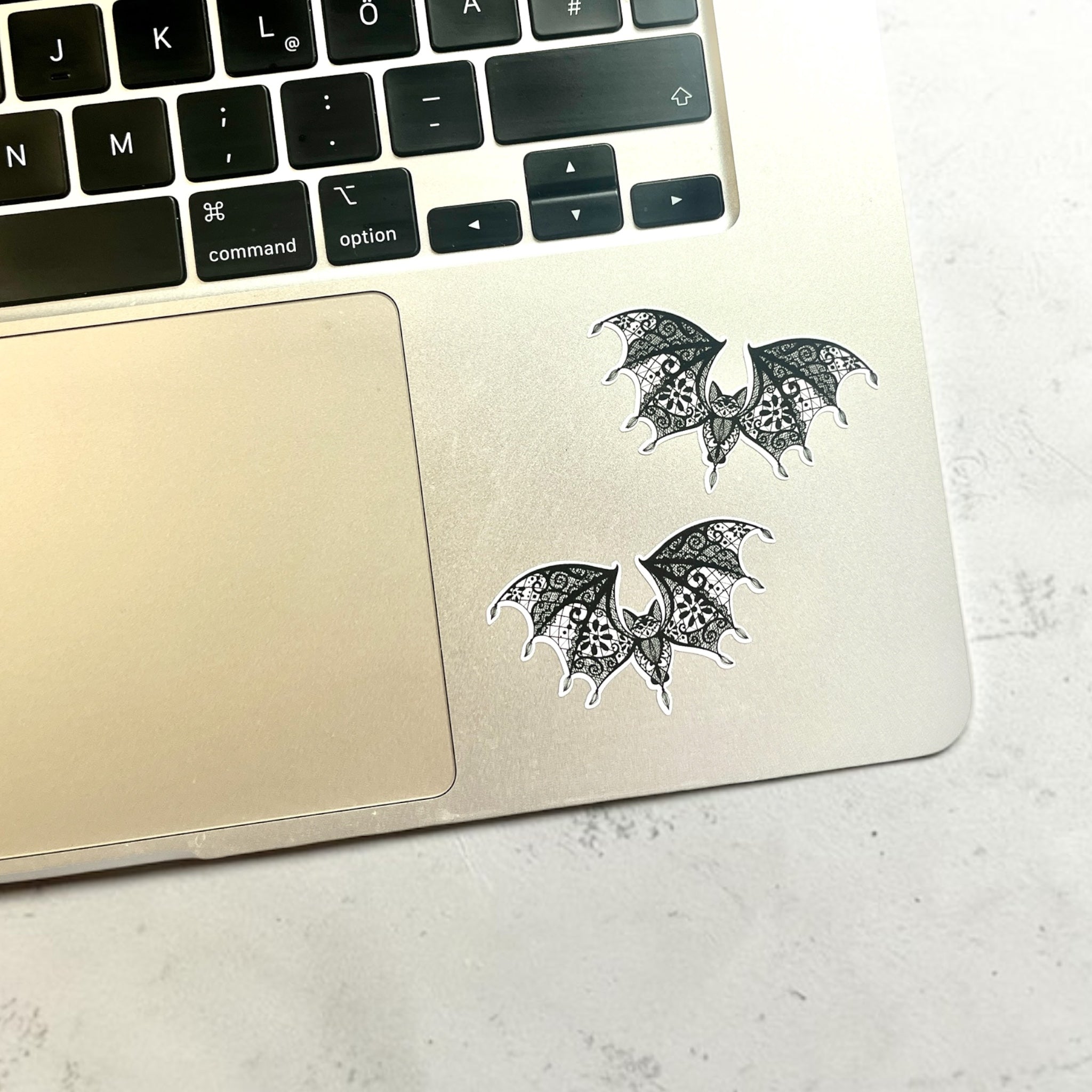 Fledermaus Sticker – Gothic für Laptop und Büro