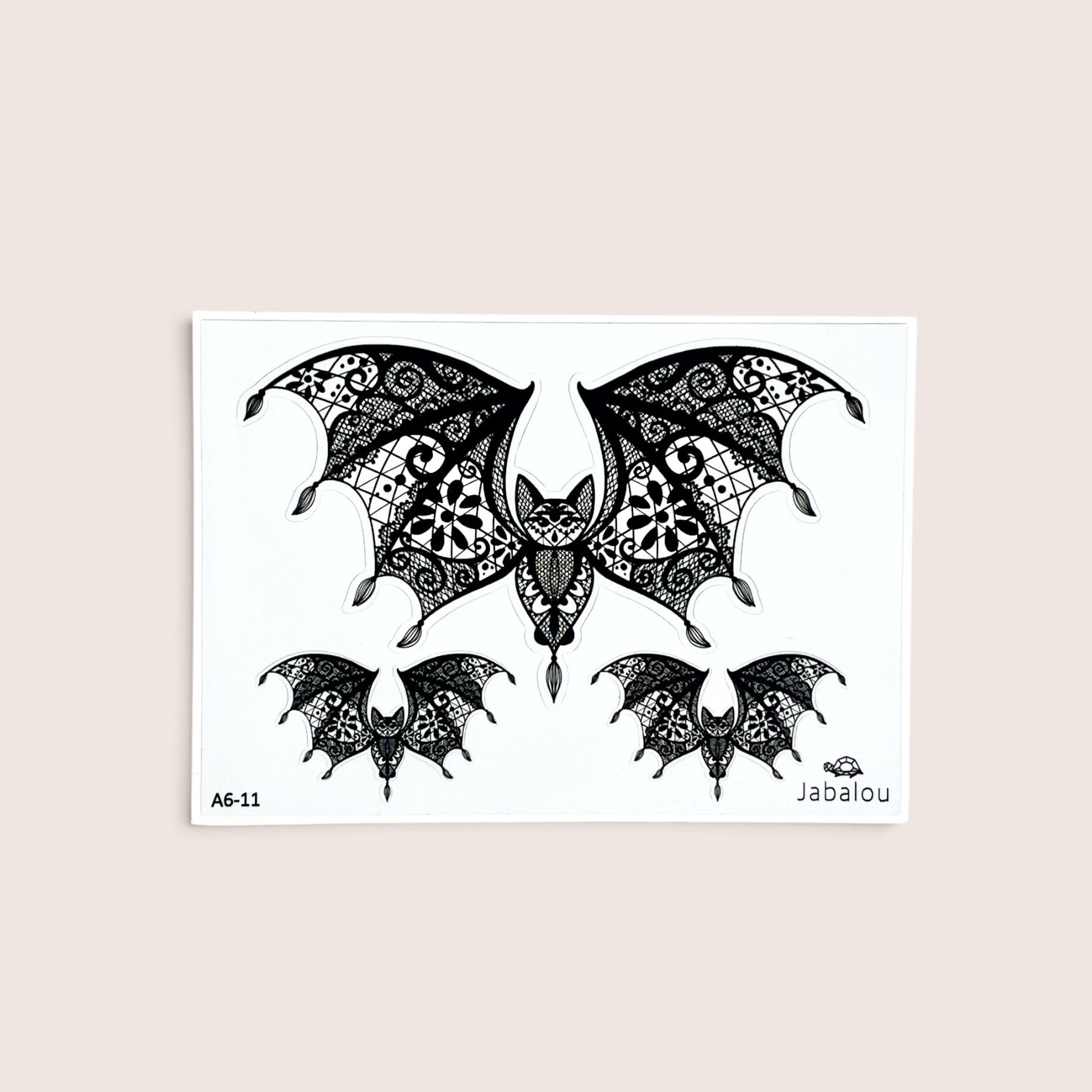 Fledermaus Sticker – Gothic für Laptop und Büro