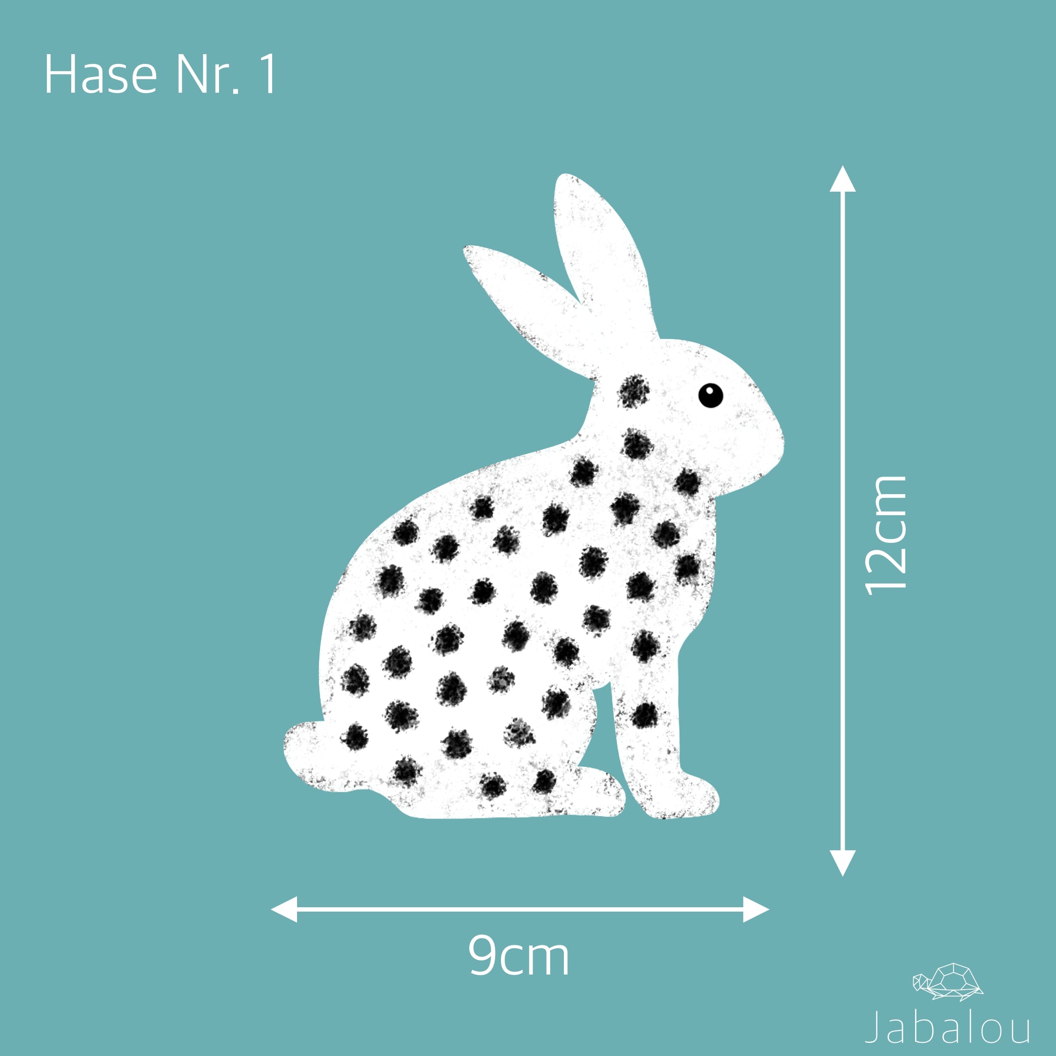 🐰 Lustige Hasen Fensterbilder – Oster Deko Aufkleber (Einzeln wählbar)