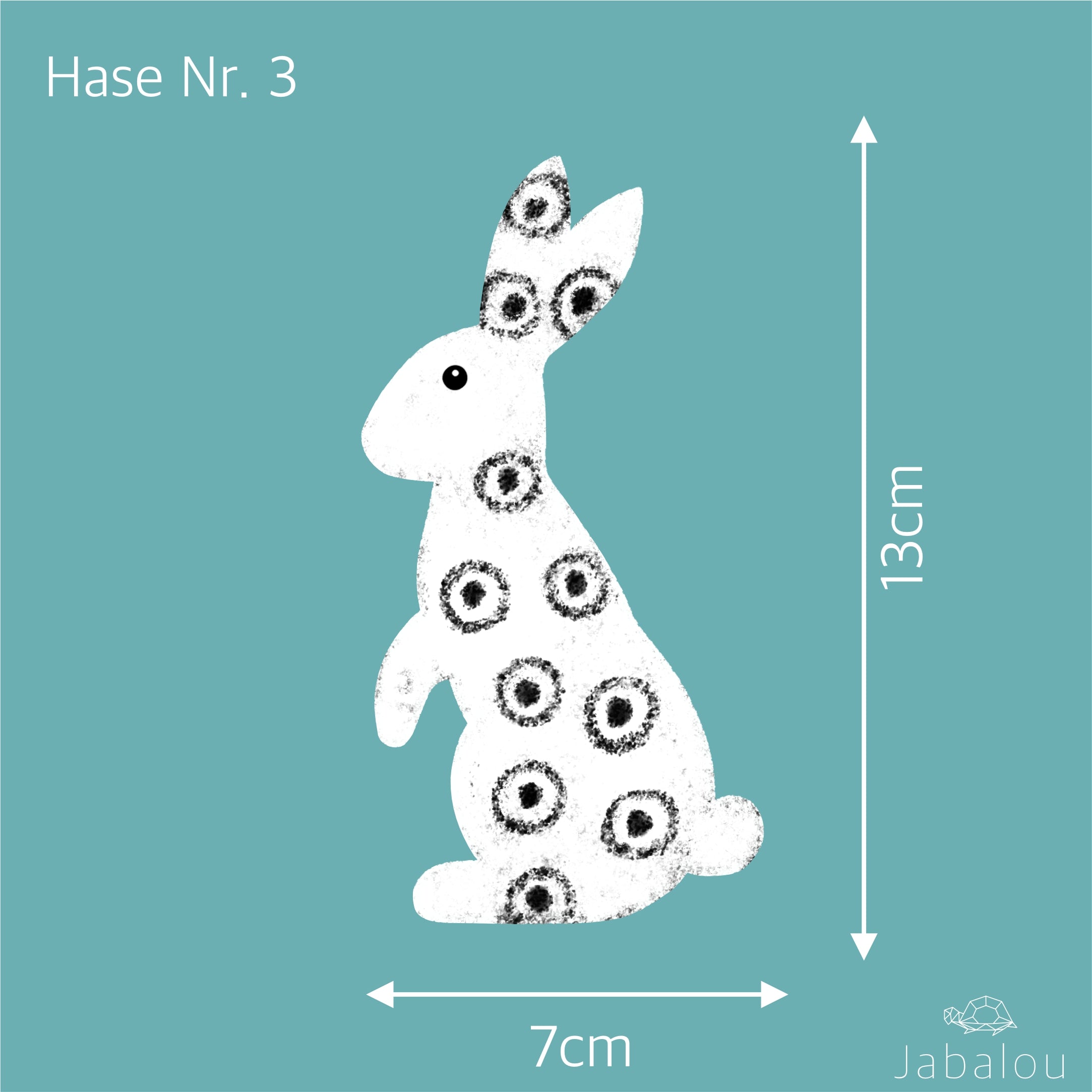 🐰 Lustige Hasen Fensterbilder – Oster Deko Aufkleber (Einzeln wählbar)