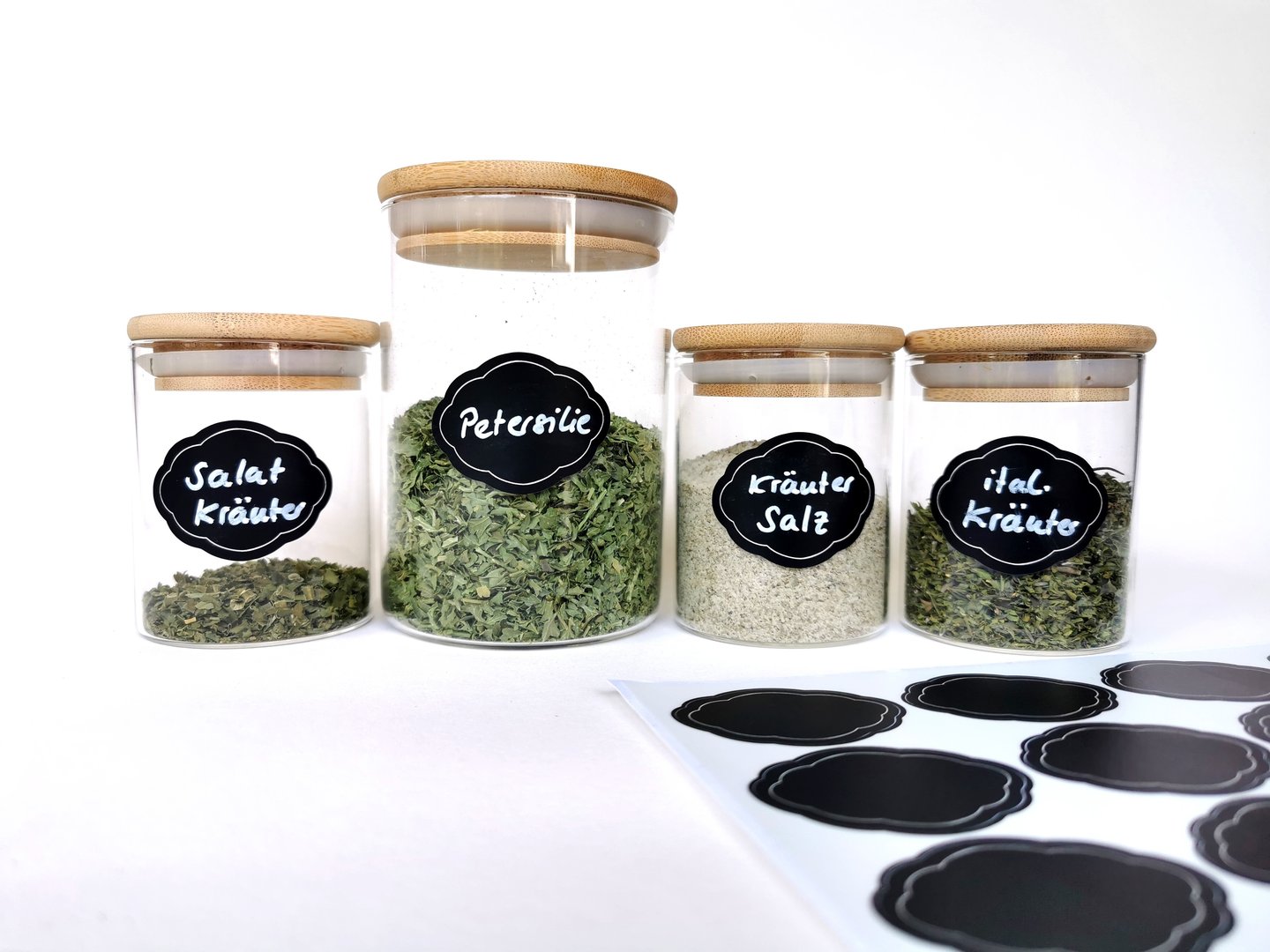 Tafeletiketten, Frame klein Gewürzetiketten