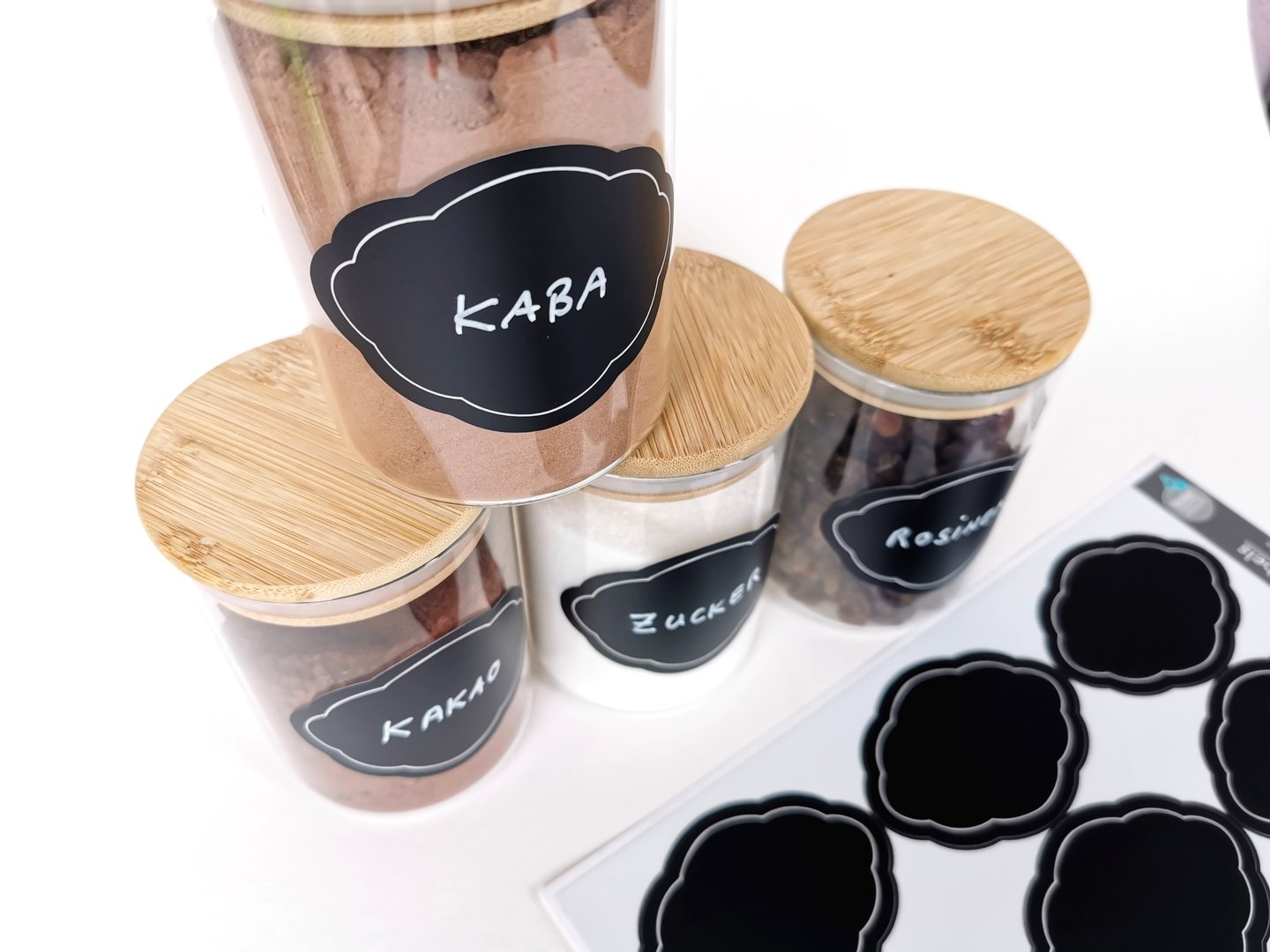 Tafeletiketten Frame groß Küchenetiketten