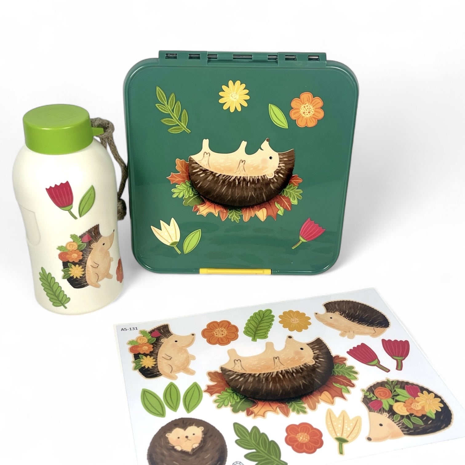 Sticker A5 Igel, Herbst spülmaschinenfest