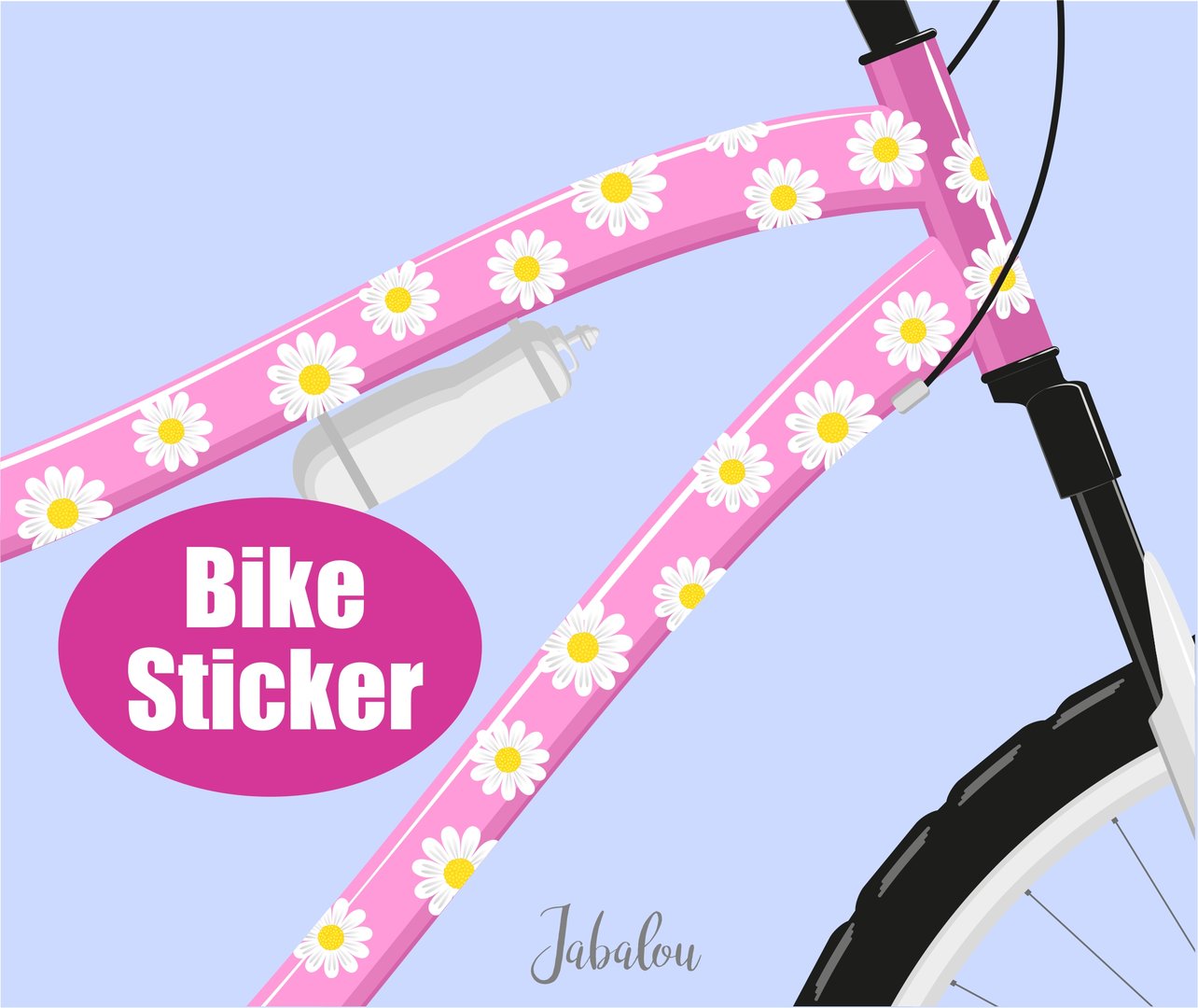 Sticker Margeriten wasserfeste Sticker