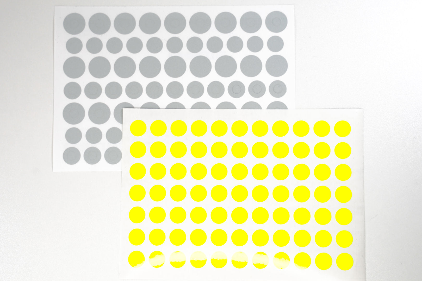 Fahrradsticker REFLEKT und NEON Confetti im Doppelpack