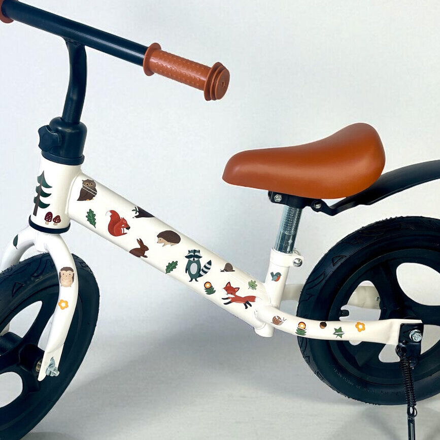 Sticker spülmaschinenfest A4 Wald / Waldtiere