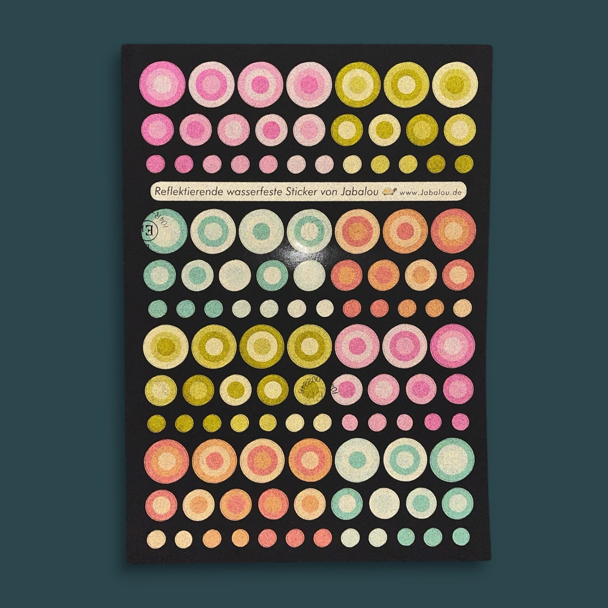 REFLECT Fahrradaufkleber Dots Punkte