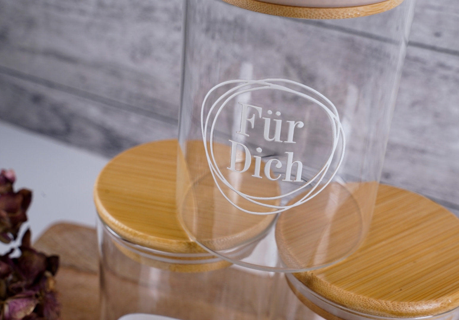 Rub on Sticker A4 zum Bekleben von Vorratsgläser, etc.