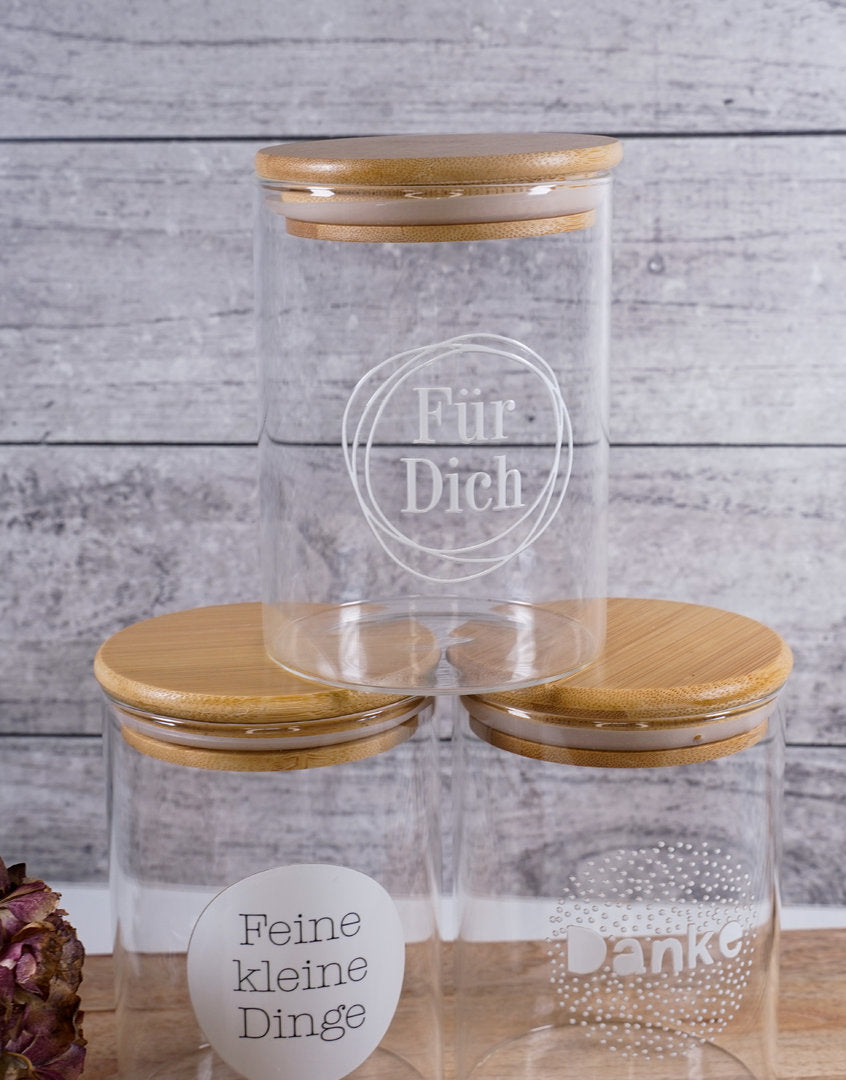 Rub on Sticker A4 zum Bekleben von Vorratsgläser, etc.