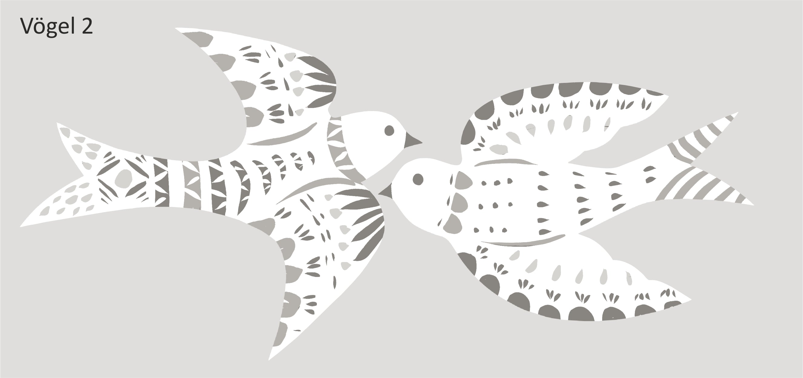 Vogel Fensterbilder – Dekorative Fensteraufkleber als Vogelschutz