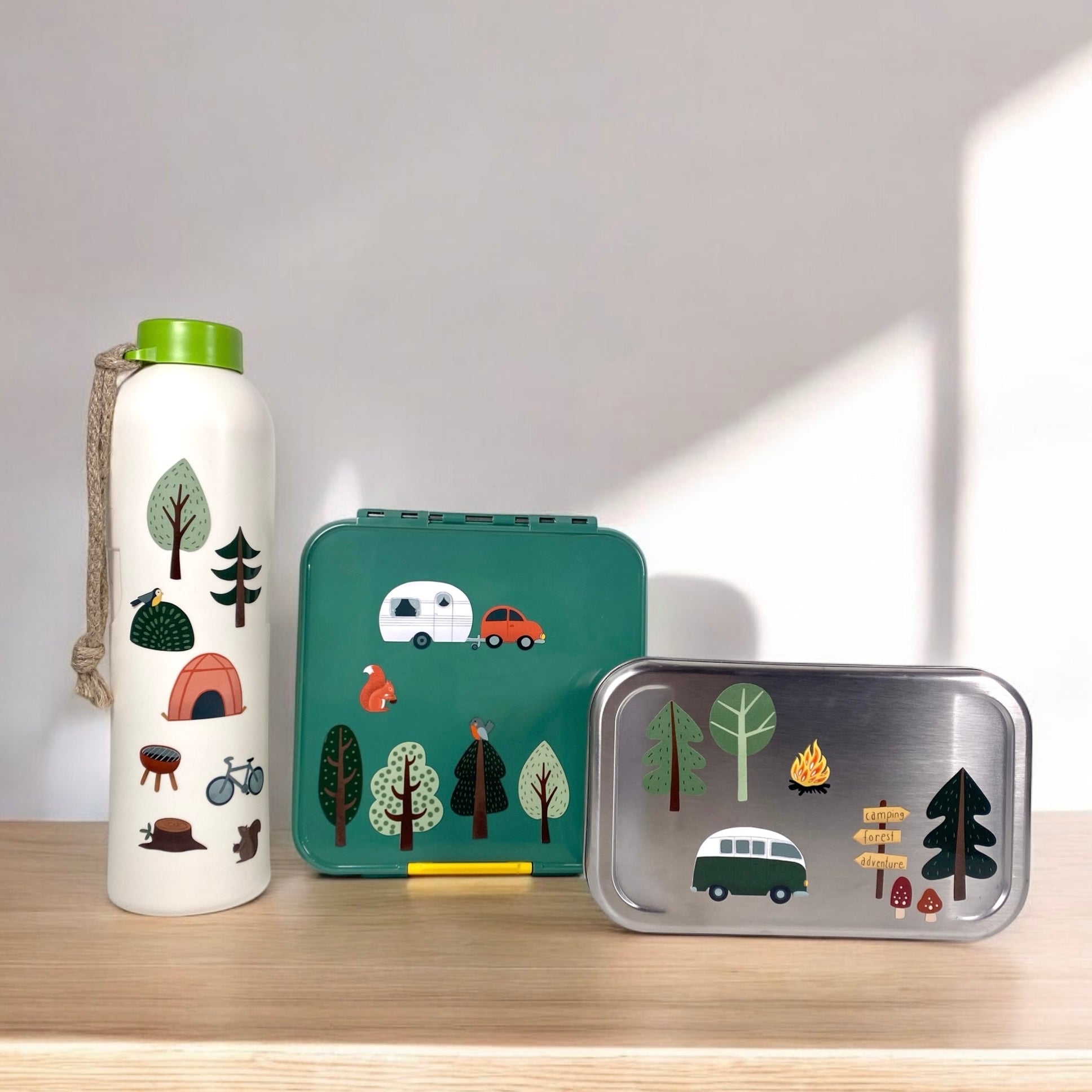 Sticker wasserfest A4 Camping / Waldcamping