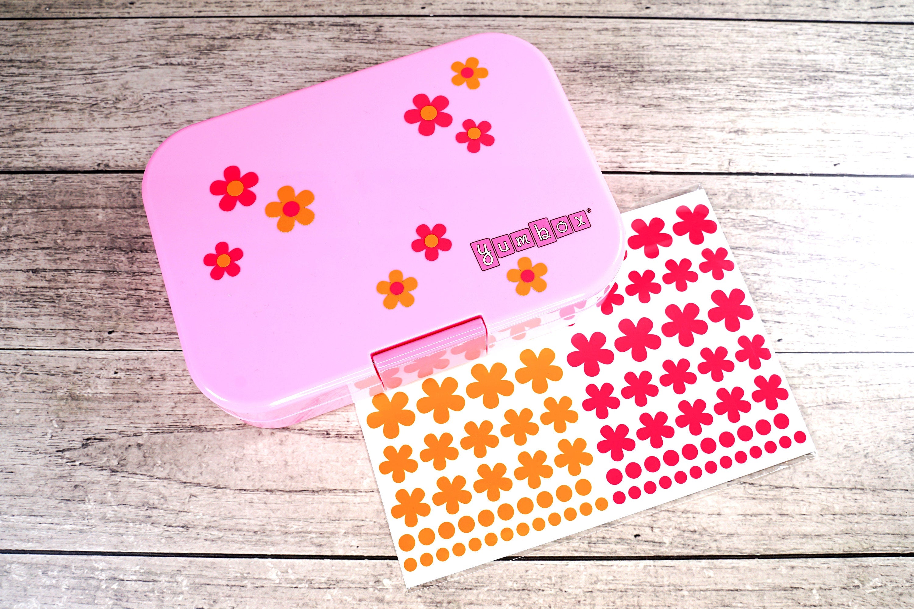 NEON Sticker Blumen spülmaschinenfest